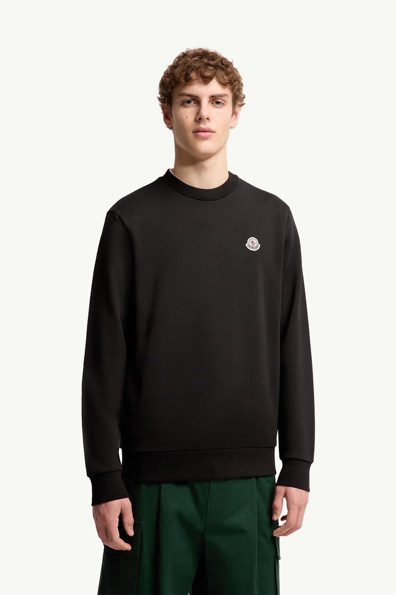 Logo Patch Cotton Sweatshirt - 图片 4