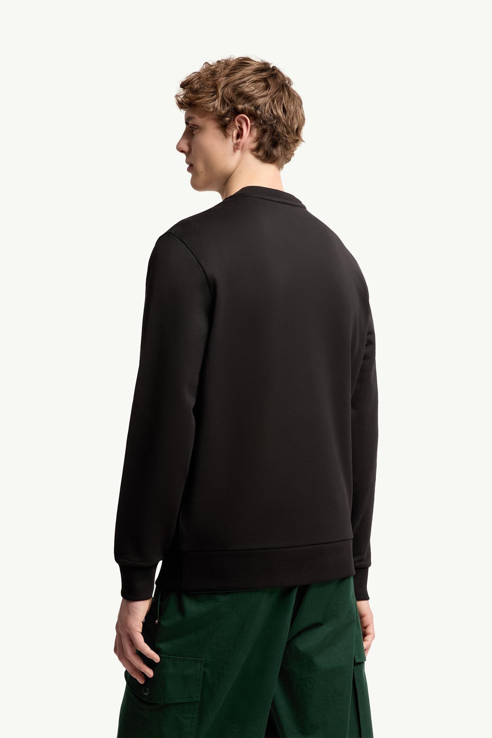 Logo Patch Cotton Sweatshirt - 图片 5