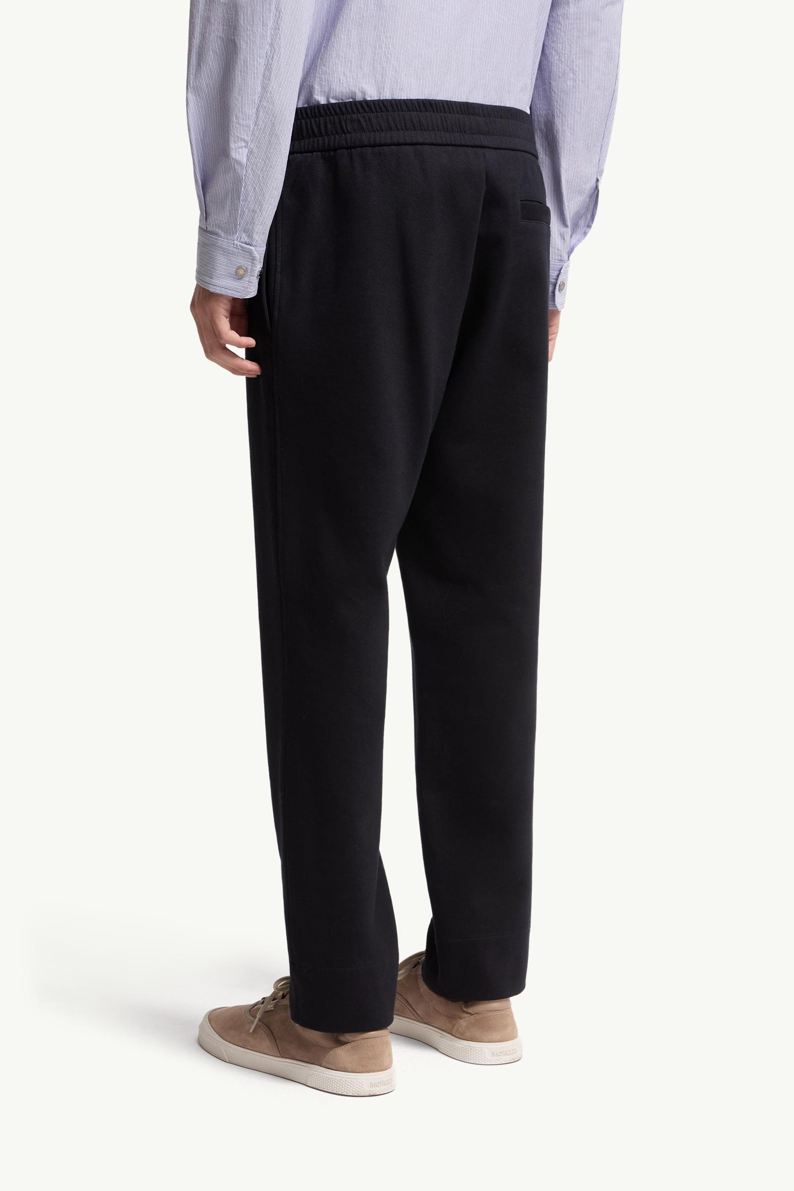 Leather Logo Cotton Blend Track Pants - 图片 5