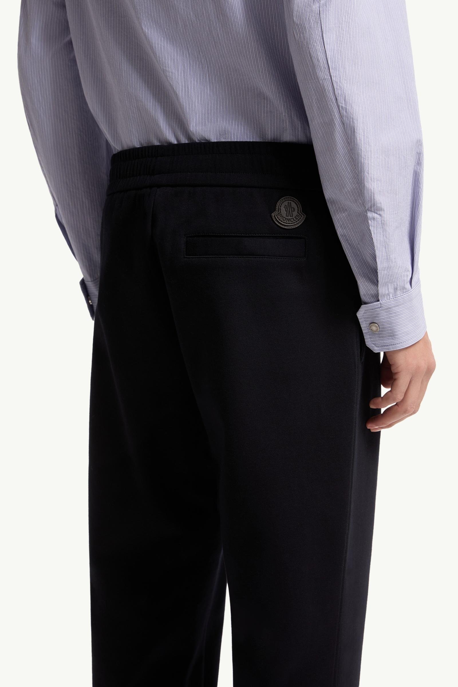 Leather Logo Cotton Blend Track Pants - 图片 6