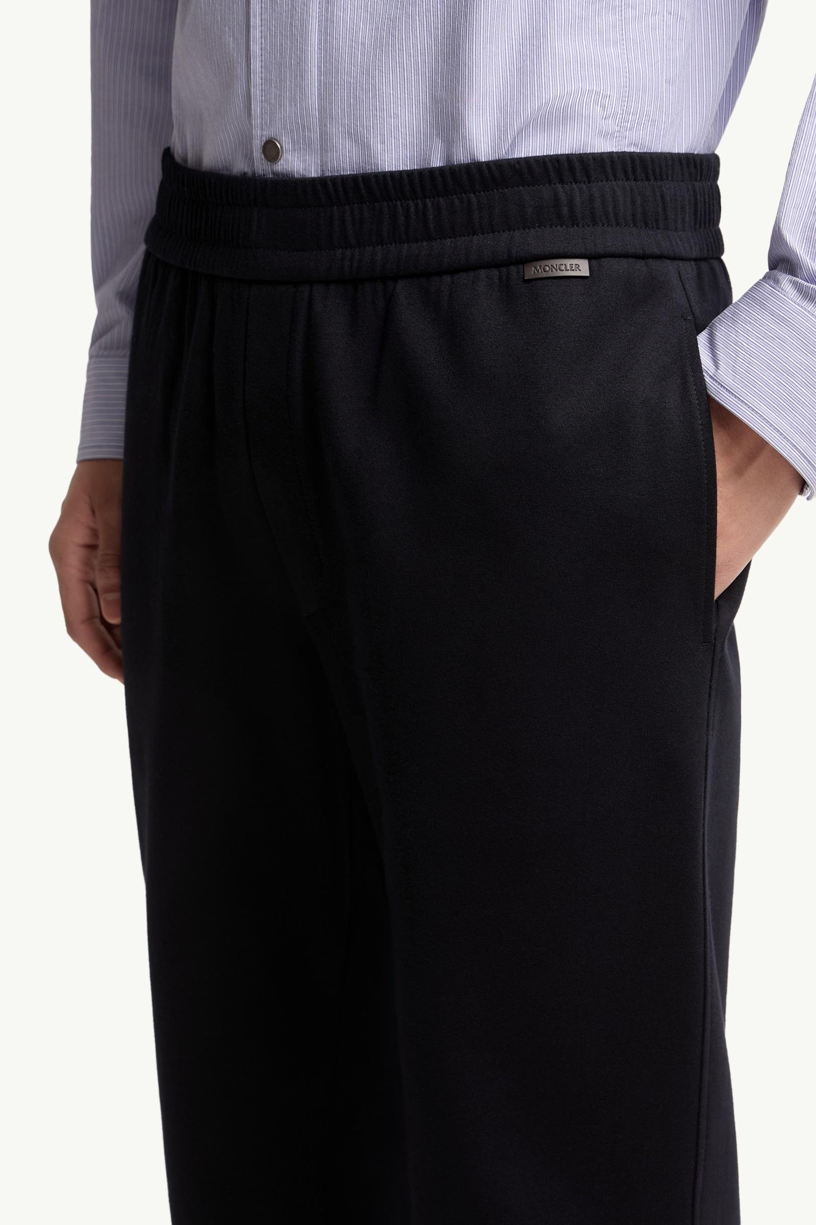 Leather Logo Cotton Blend Track Pants - 图片 7