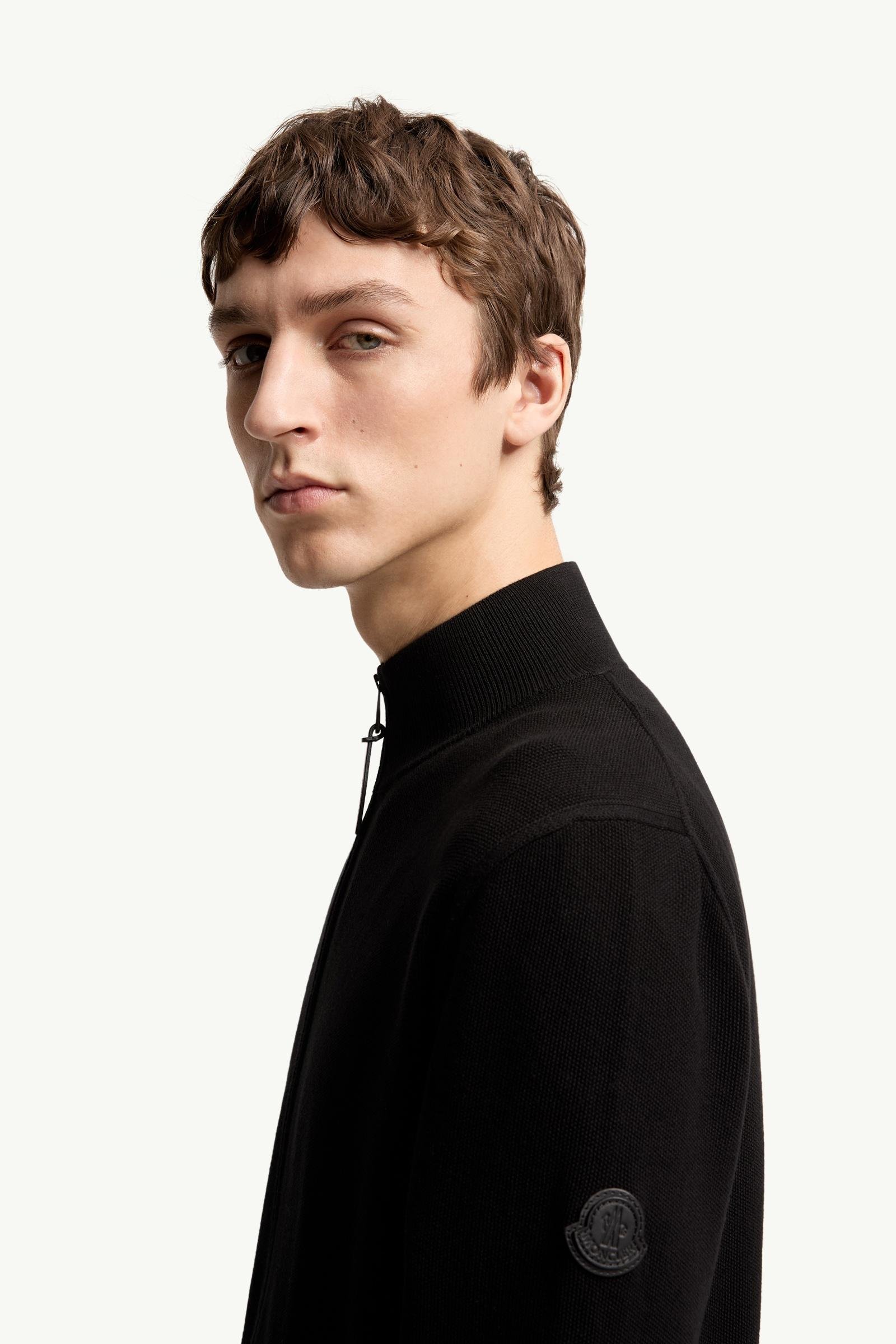 Alternative view of Cotton Zip-Up Cardigan