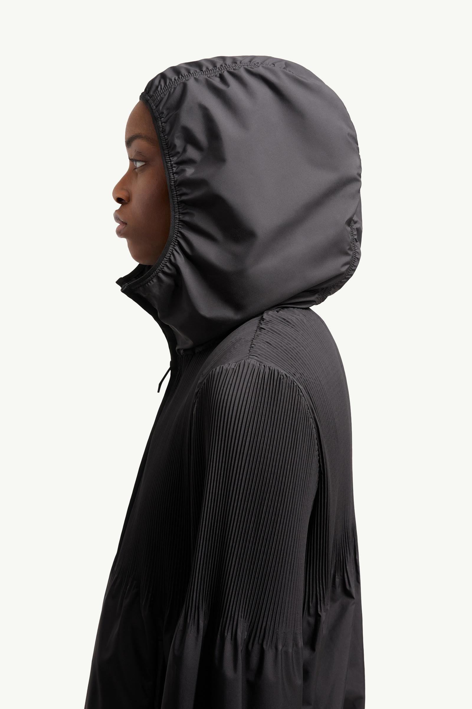 Anemone Pleated Hooded Jacket - 图片 2