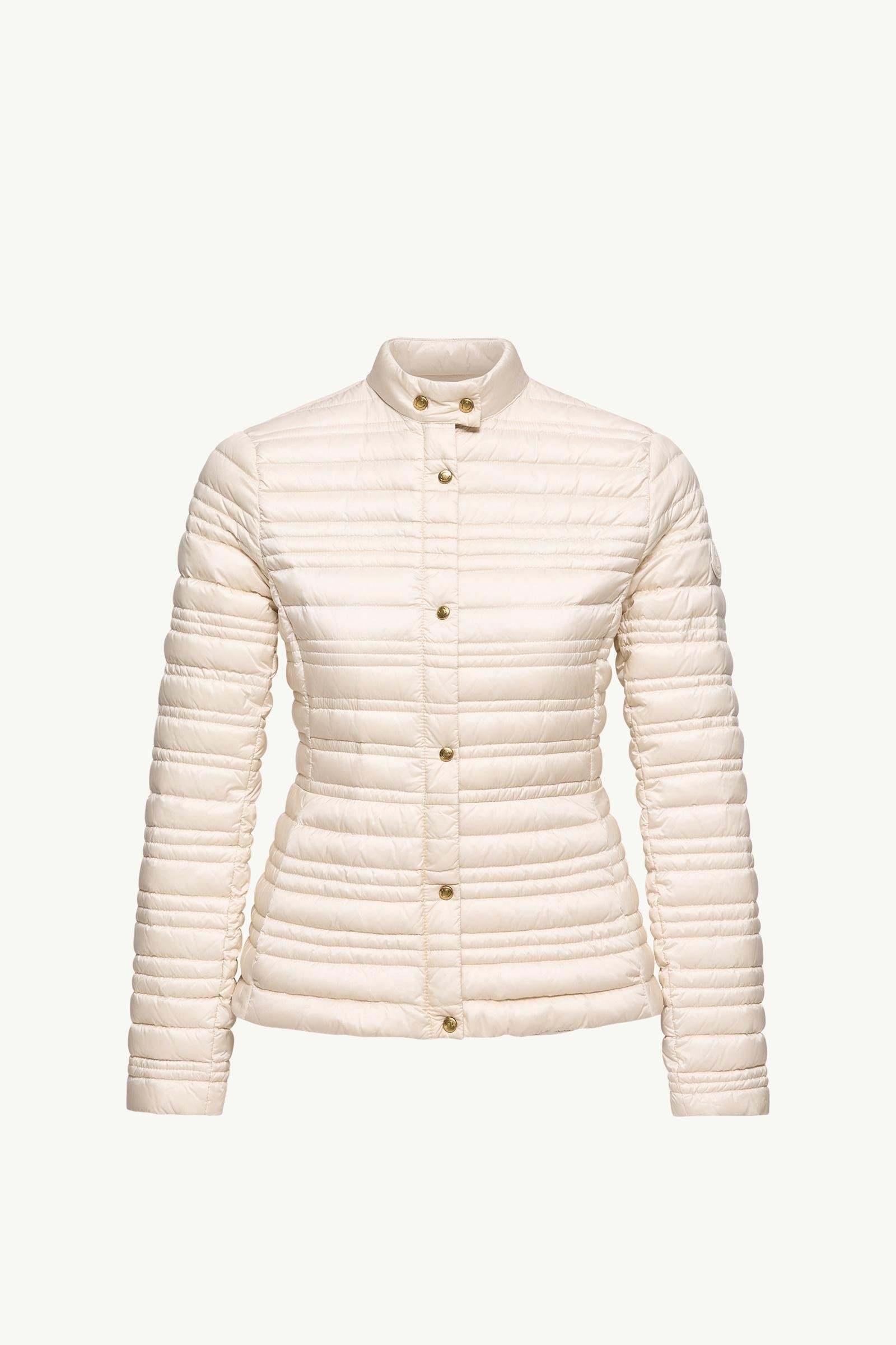 Cataire Striped-Quilted Down-Filled Biker Jacket - 图片 3
