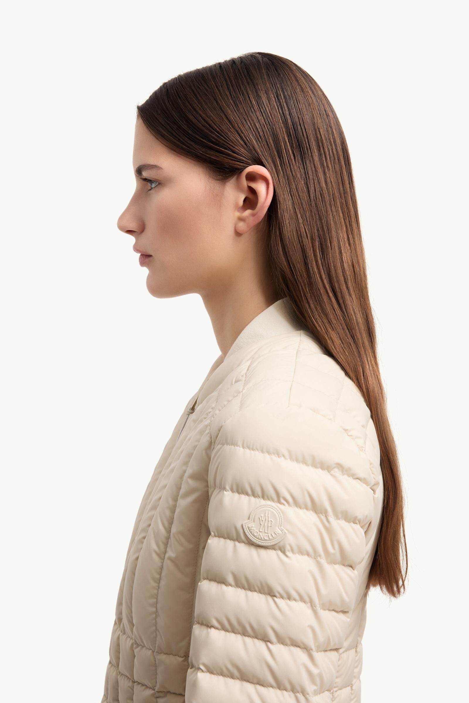Menthe Vertical-Quilted Short Down Jacket - 图片 2