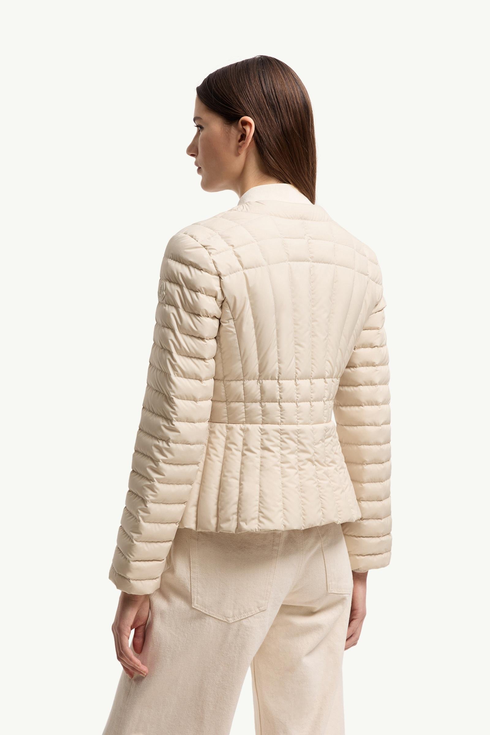 Menthe Vertical-Quilted Short Down Jacket - 图片 5