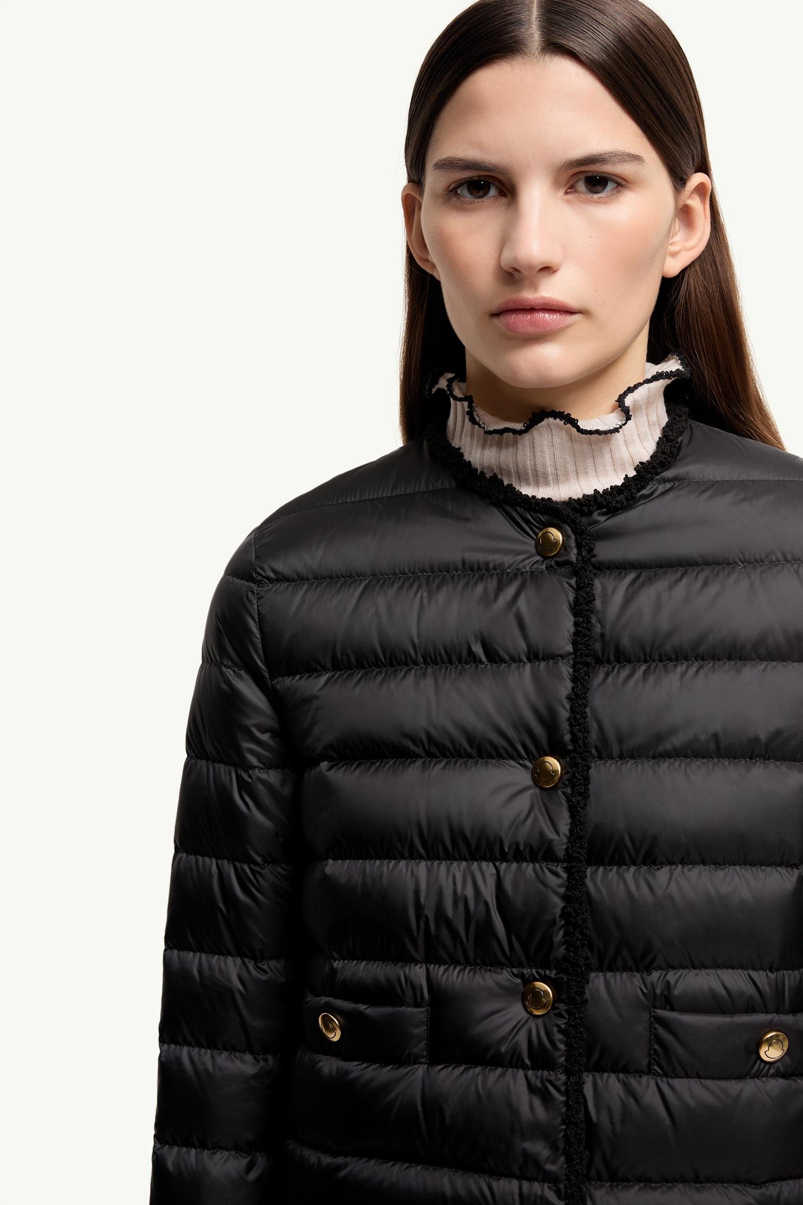 Fleurs Bouclé-Trimmed Short Down Jacket - 图片 6