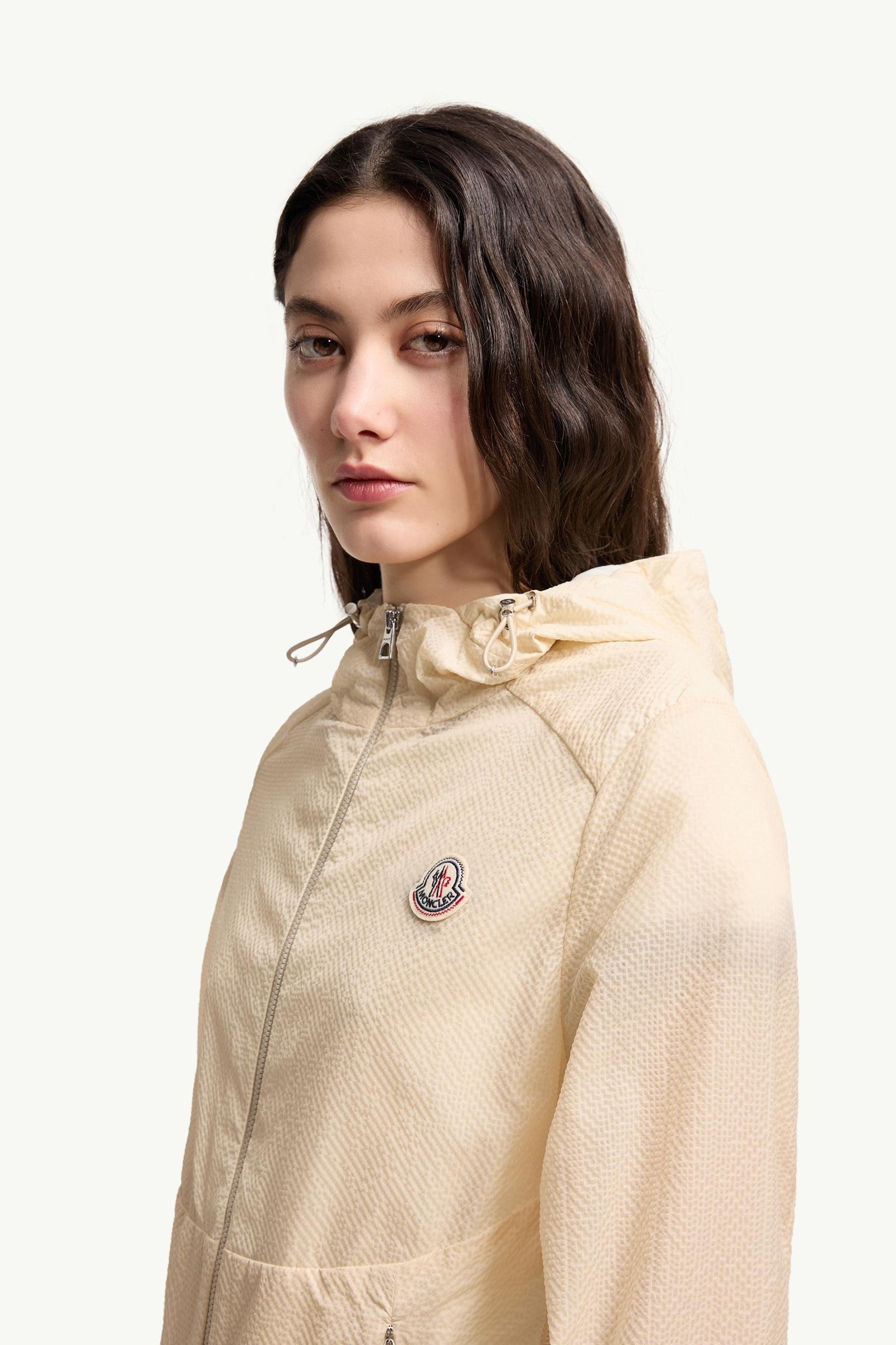Alternative view of Edasic Seersucker Hooded Jacket
