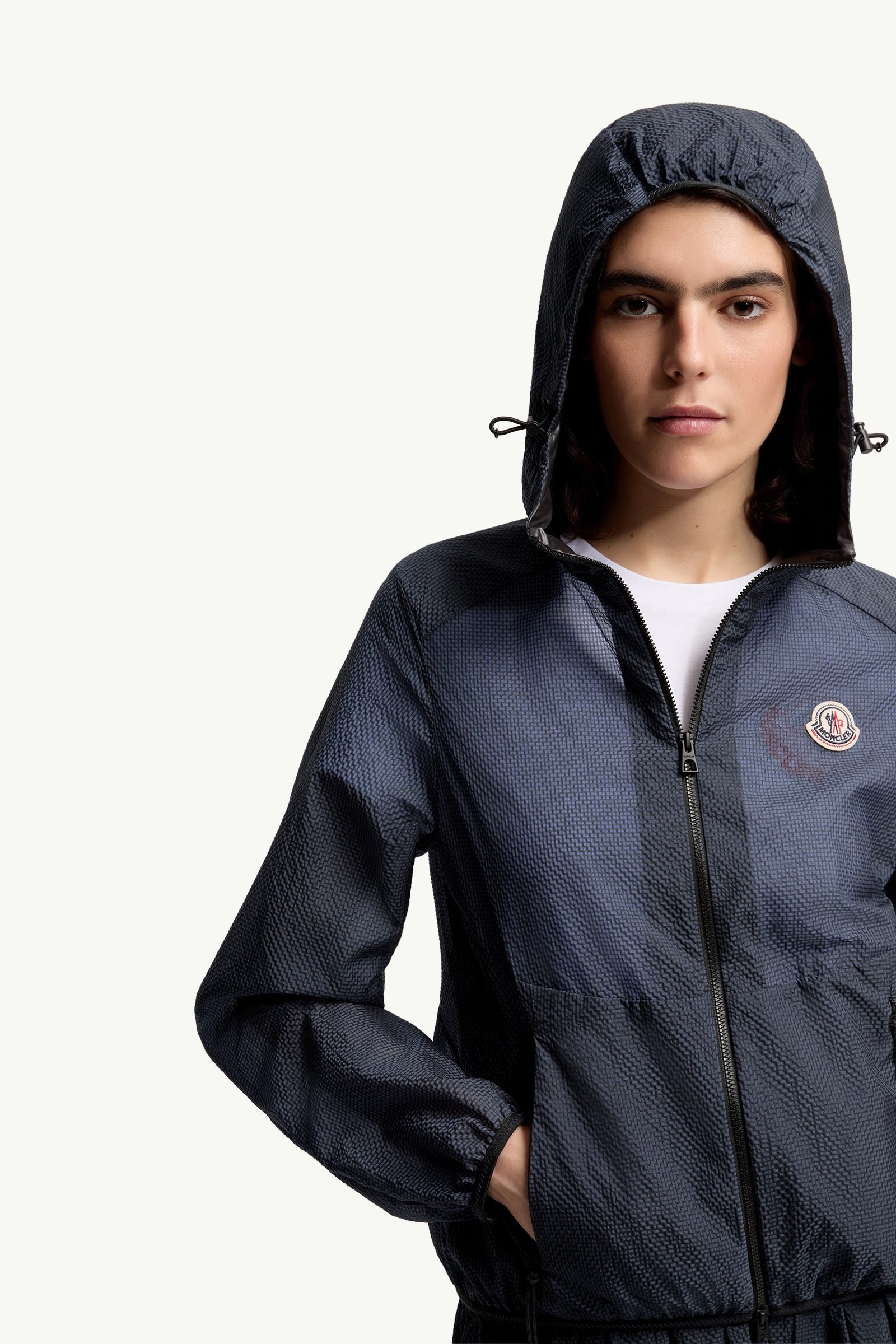 Edasic Seersucker Hooded Jacket - 图片 6