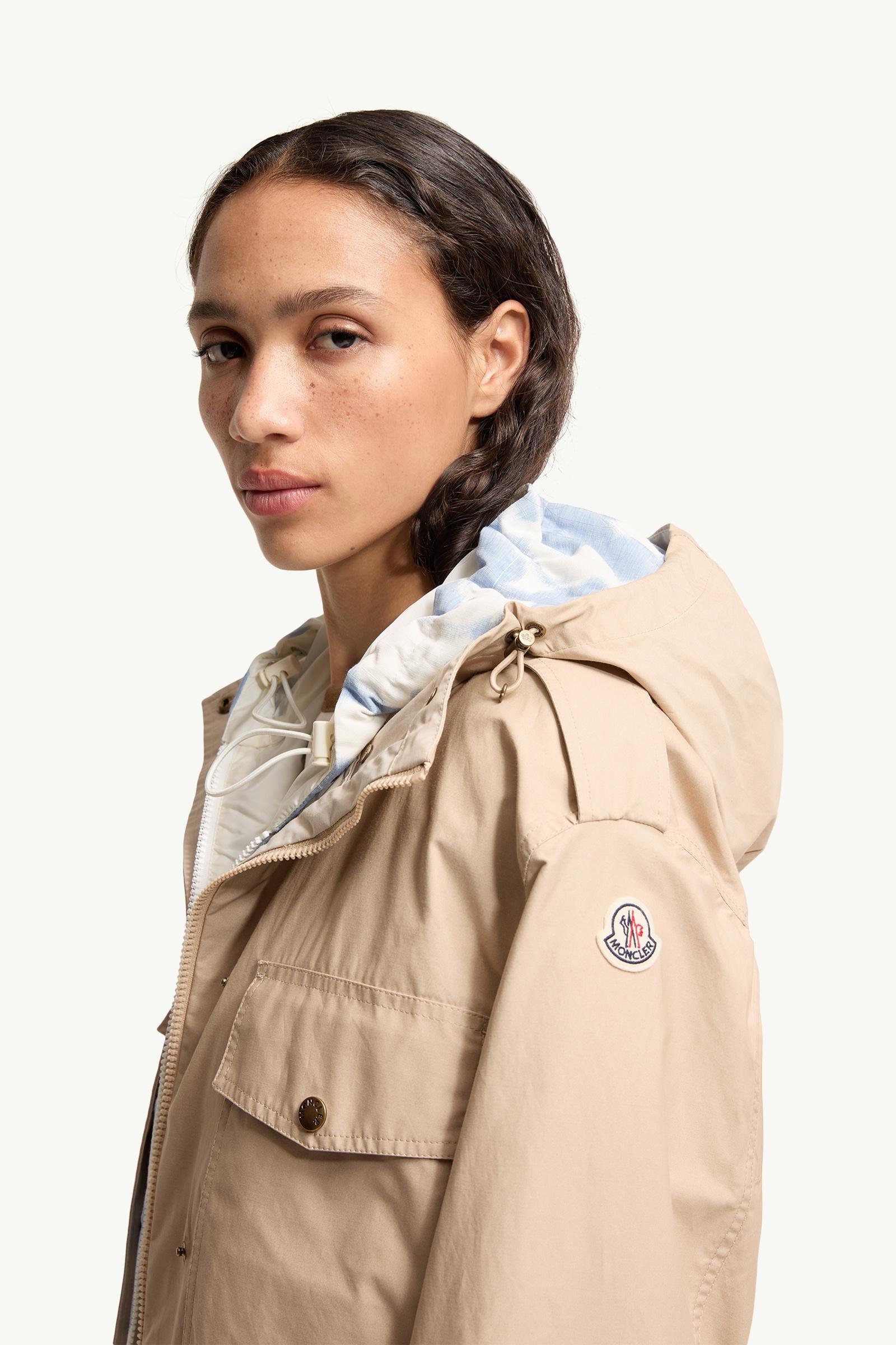Alternative view of Carex Hooded Cotton Blend Poplin Jacket