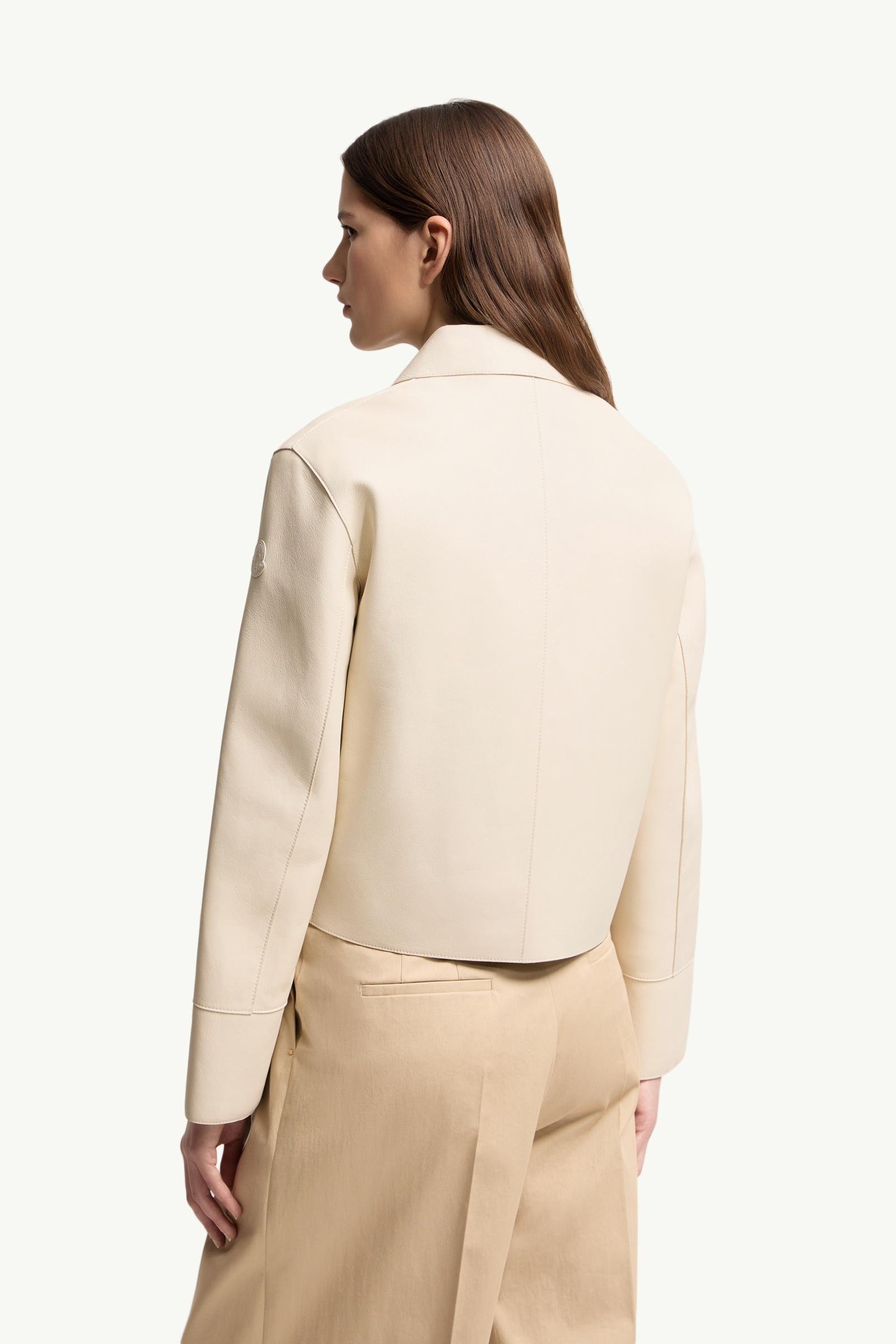 Haricot 3-in-1 Leather Down Shirt Jacket - 图片 5