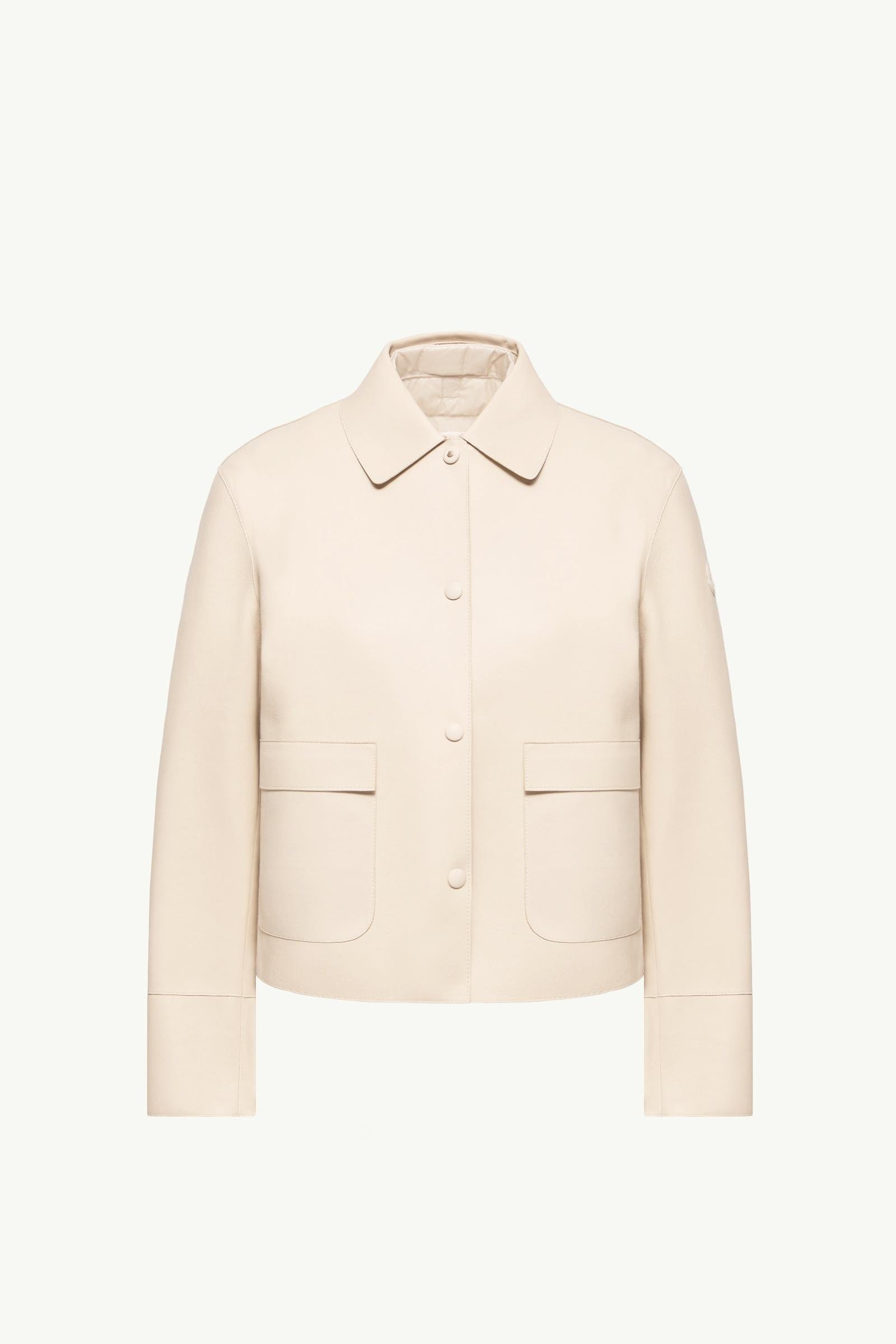 Haricot 3-in-1 Leather Down Shirt Jacket - 图片 3