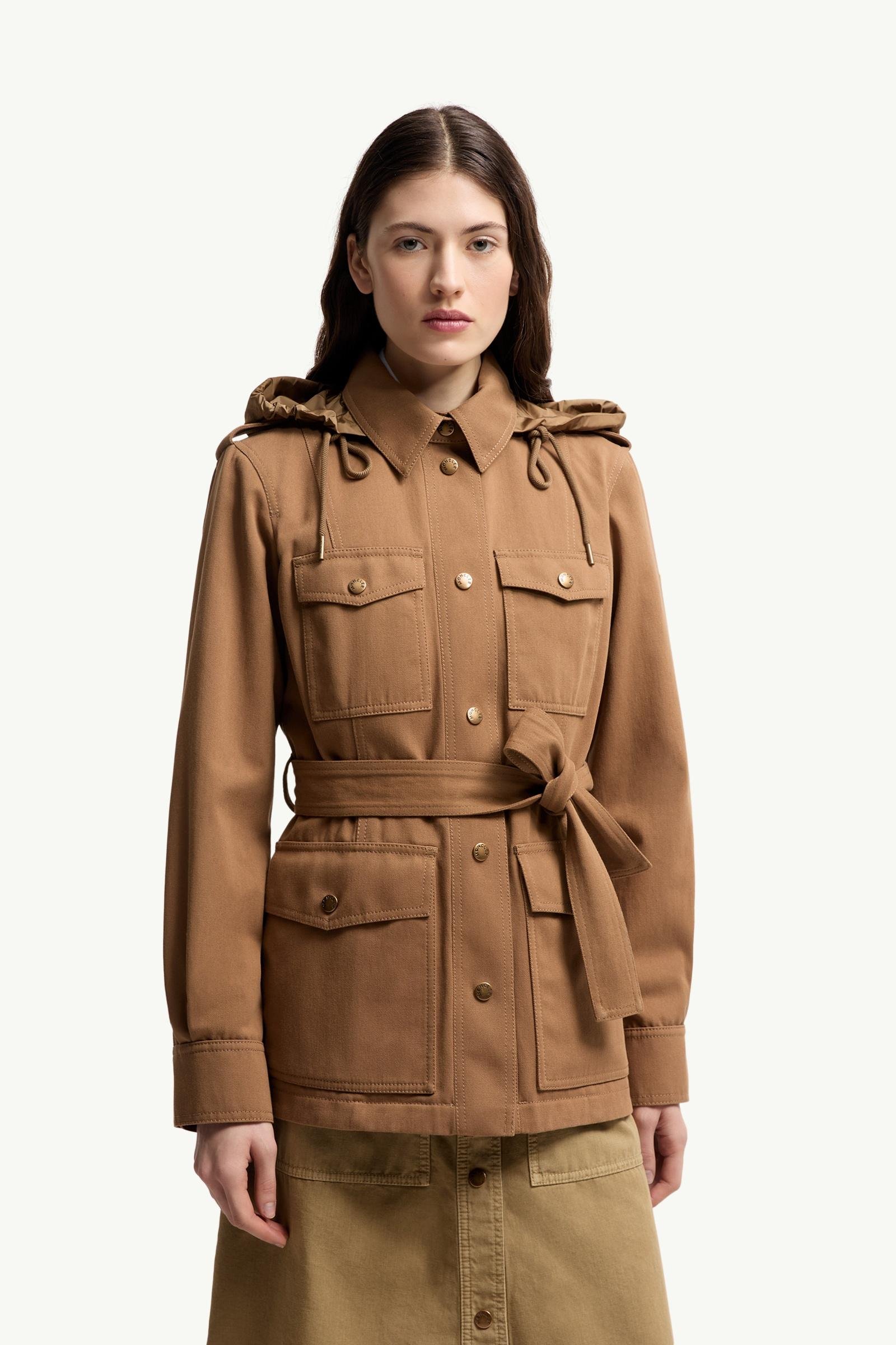 Centaurea Hooded Gabardine Field Jacket - 图片 4