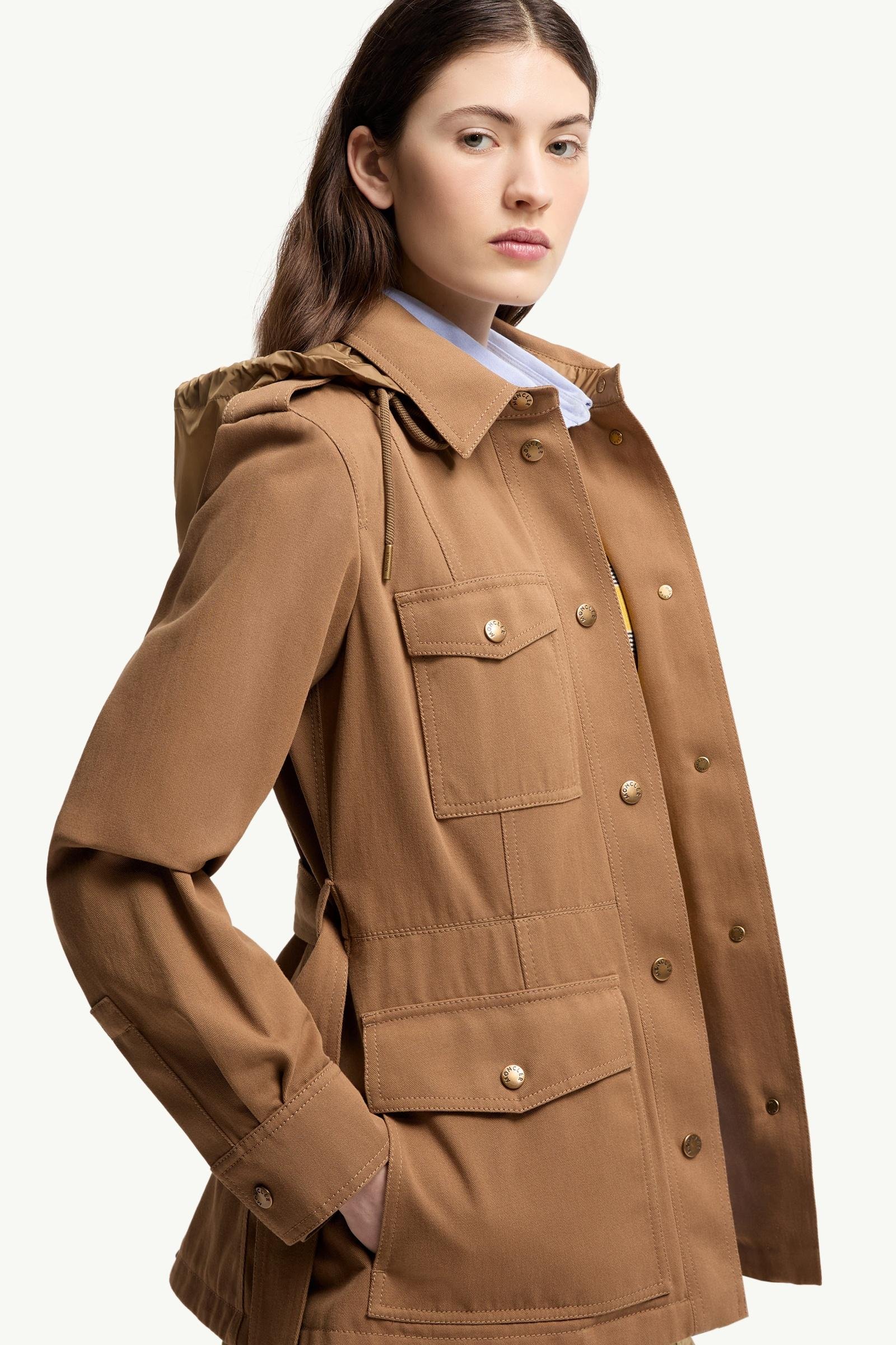 Centaurea Hooded Gabardine Field Jacket - 图片 6