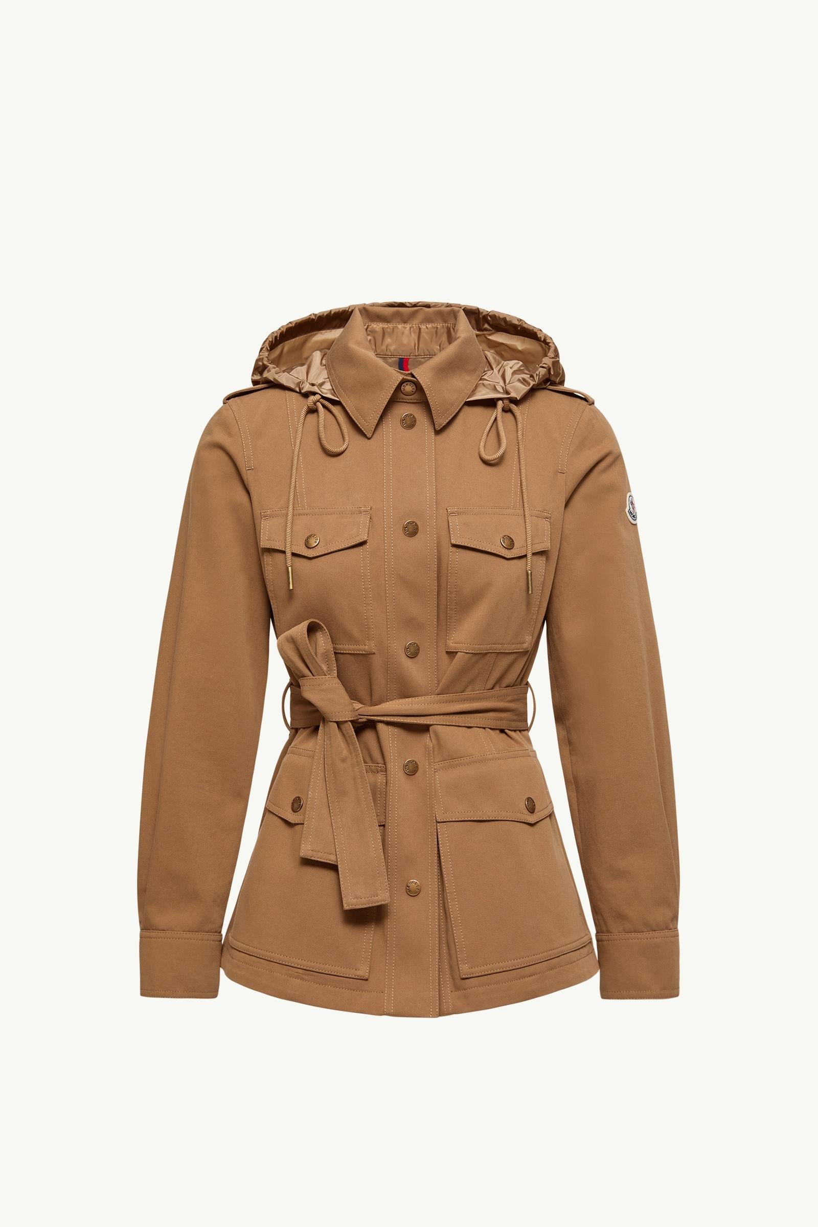 Centaurea Hooded Gabardine Field Jacket - 图片 3