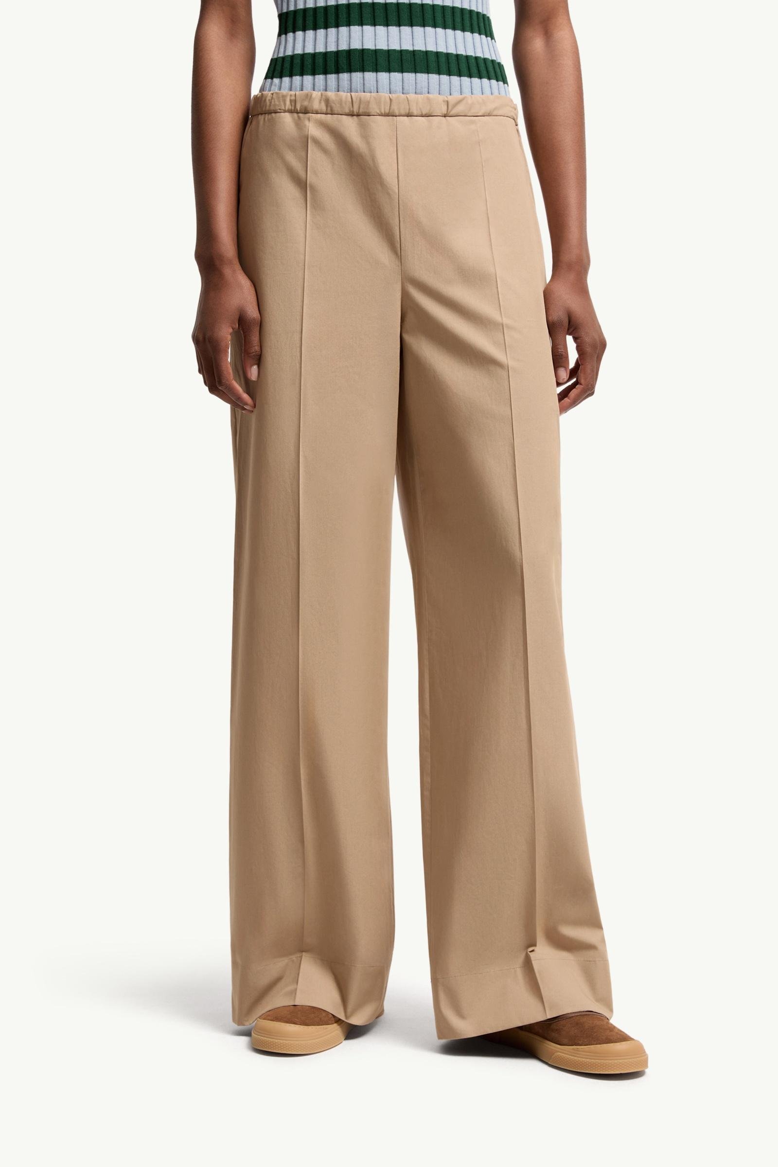 Cotton Poplin Trousers - 图片 4