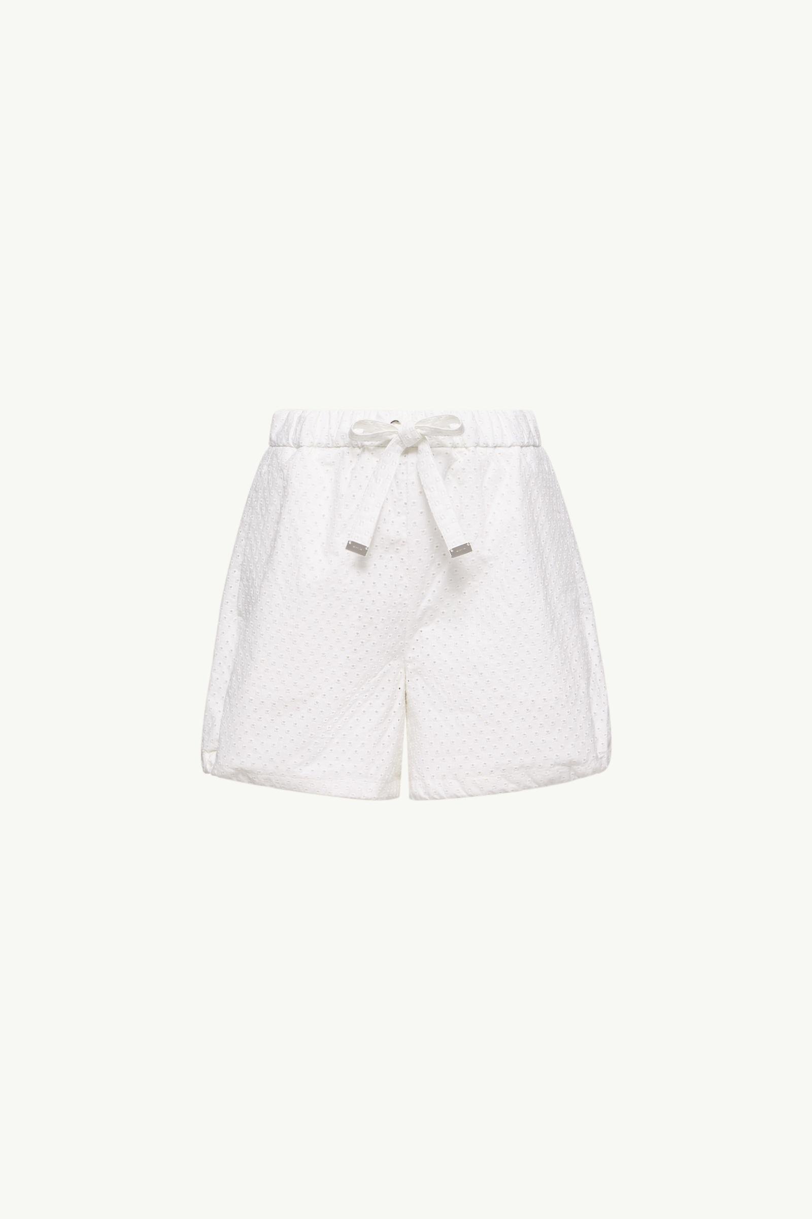 San Gallo & Cotton Poplin Shorts - 图片 3