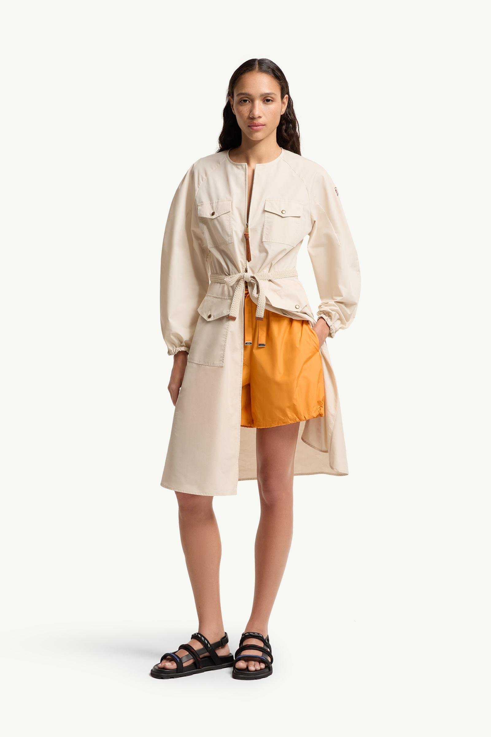 Logo Patch Taffeta Shorts