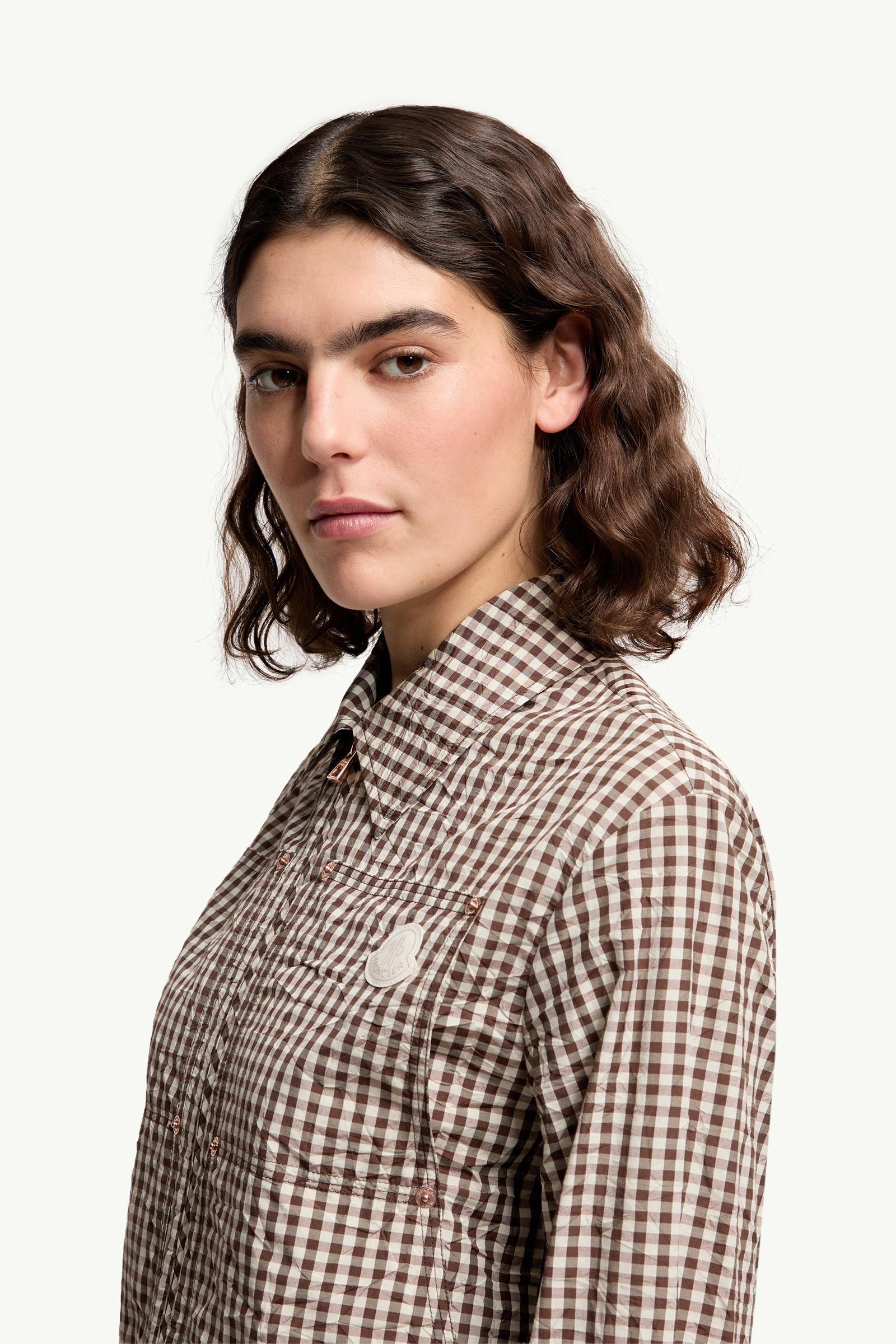 Alternative view of Vichy Cotton Blend Shirt