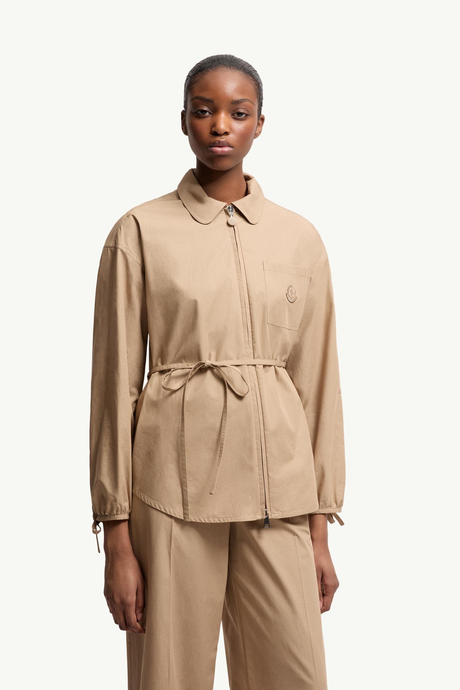 Cotton Poplin Zip-Up Shirt Jacket - 图片 4