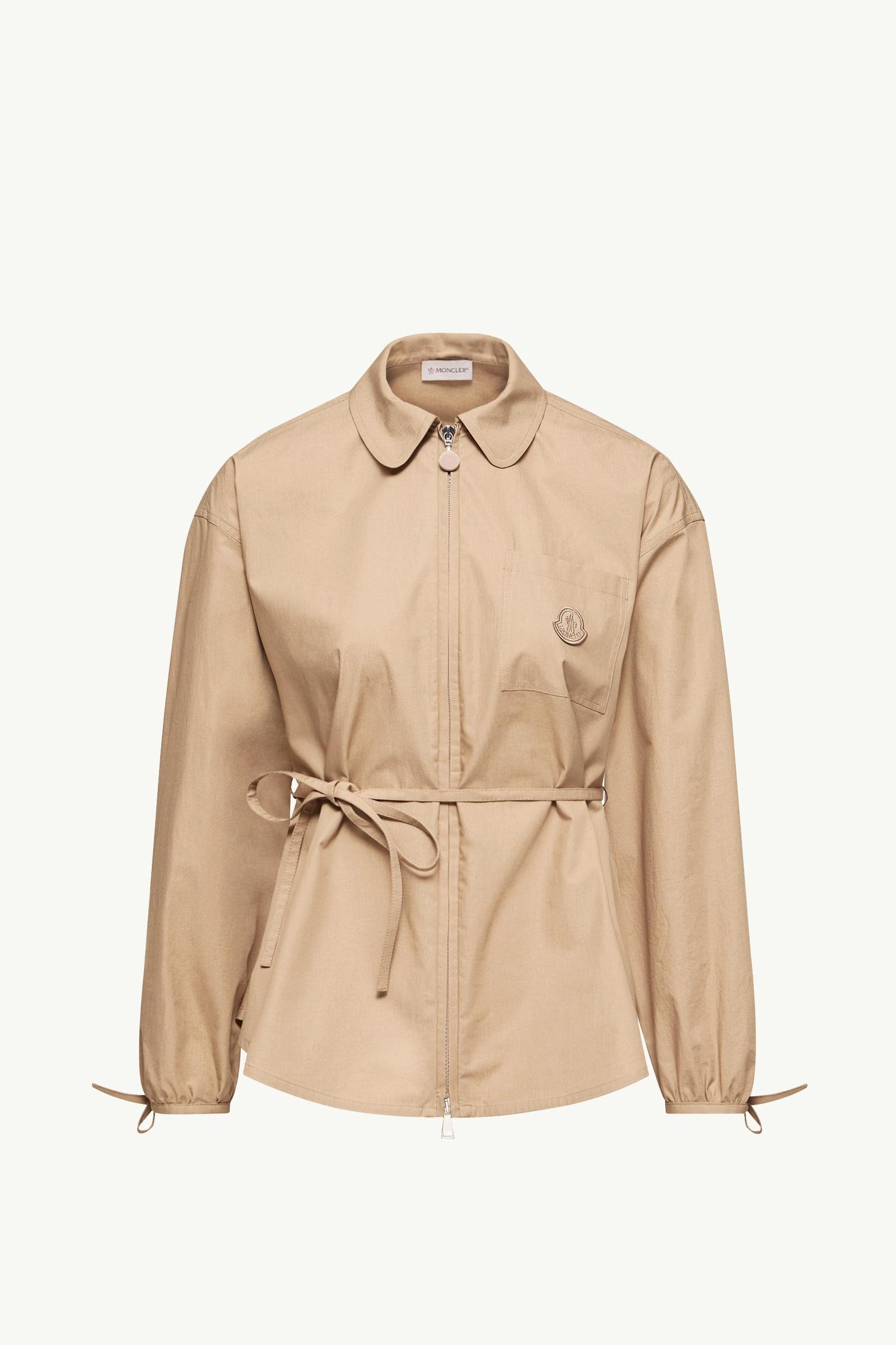 Cotton Poplin Zip-Up Shirt Jacket - 图片 3