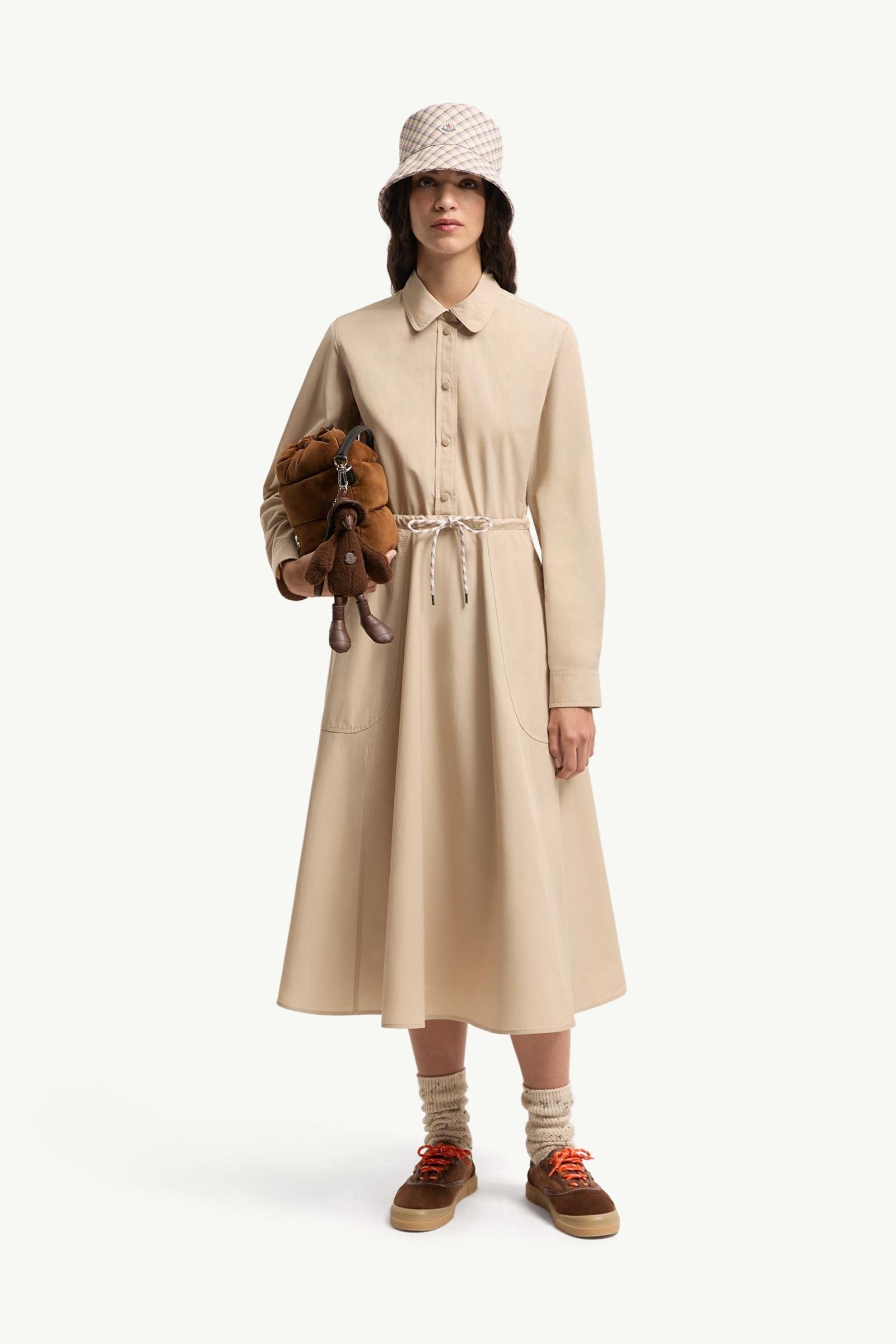 Poplin Midi Shirt Dress