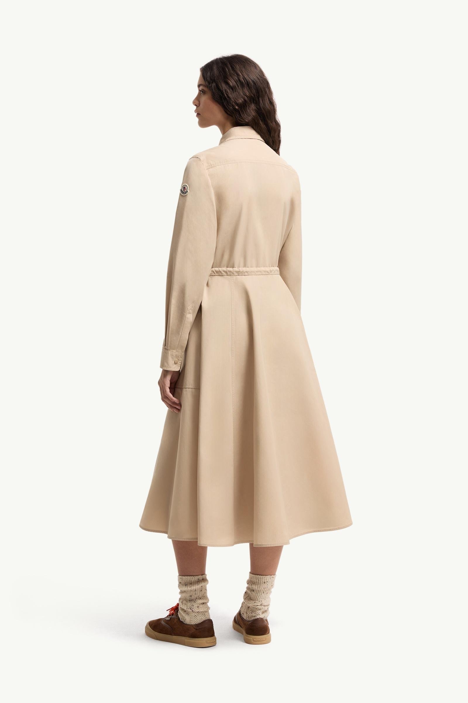 Poplin Midi Shirt Dress - 图片 5