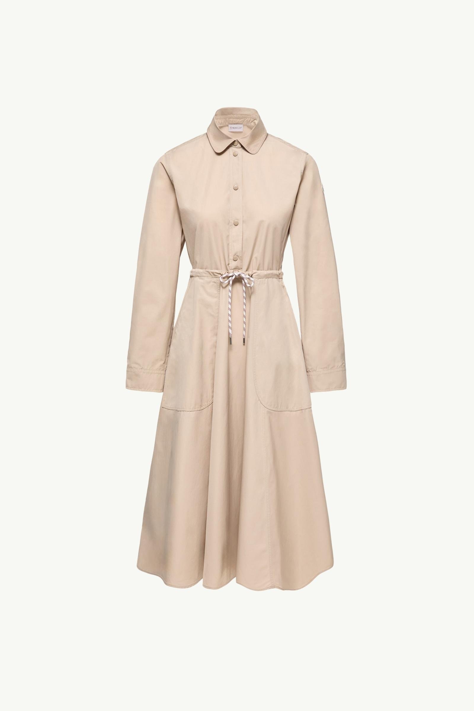 Poplin Midi Shirt Dress - 图片 3