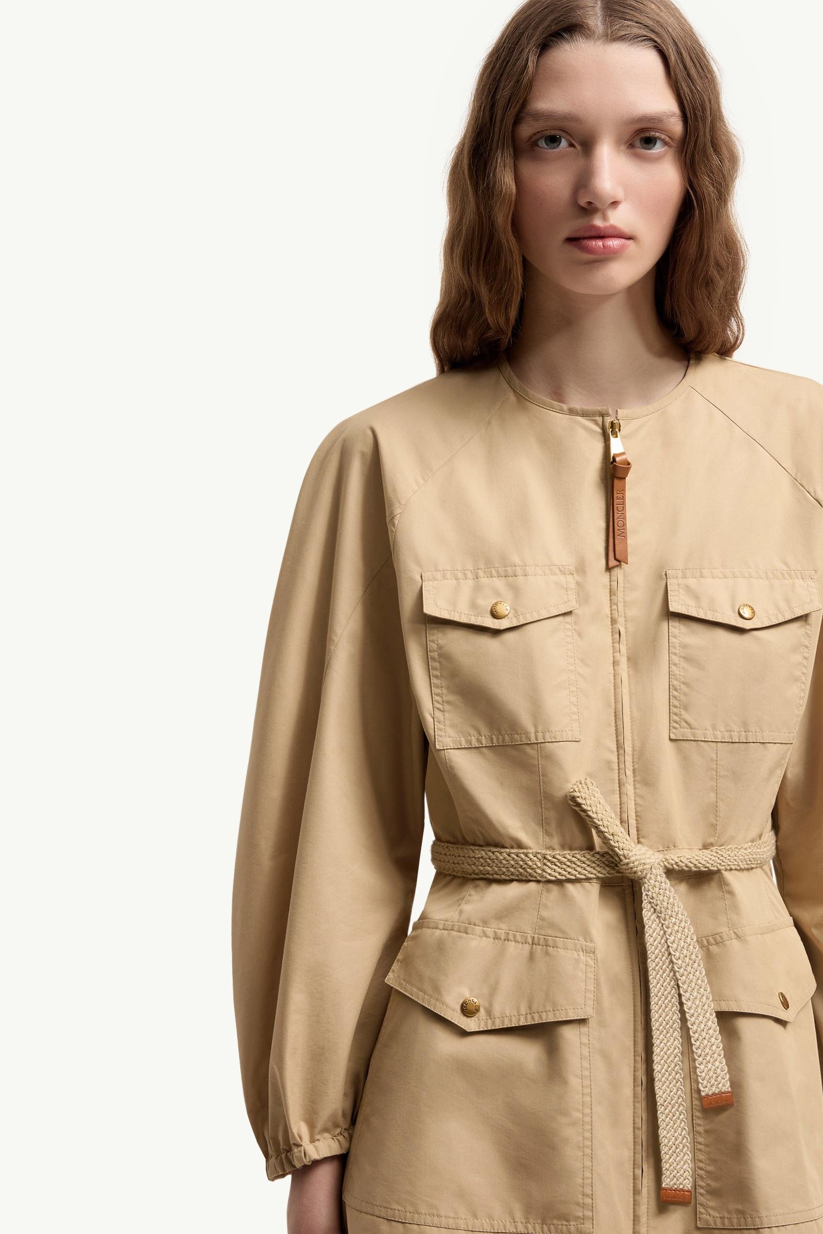 Pleated Poplin Dress - 图片 6