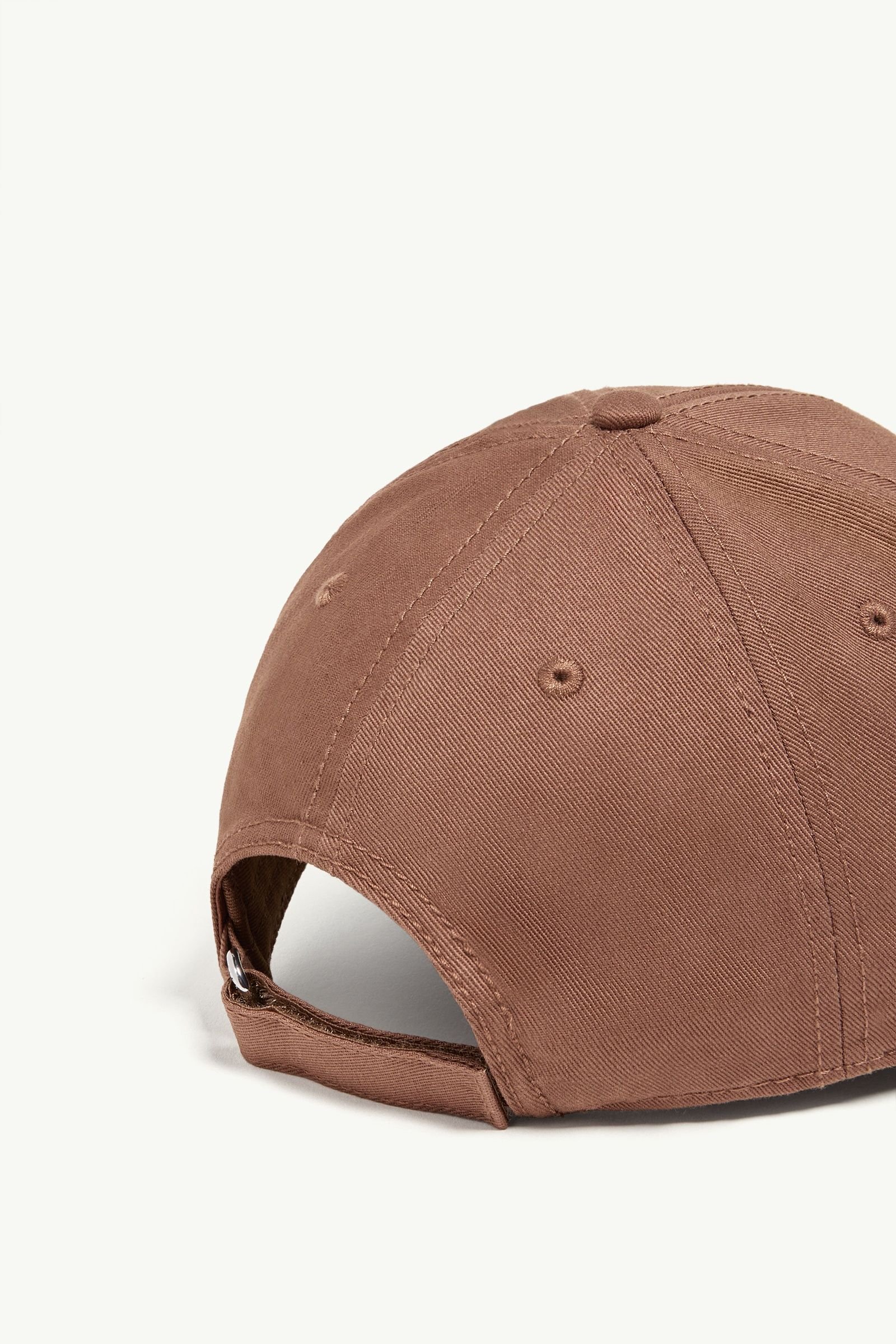 Gabardine Baseball Cap - 图片 4
