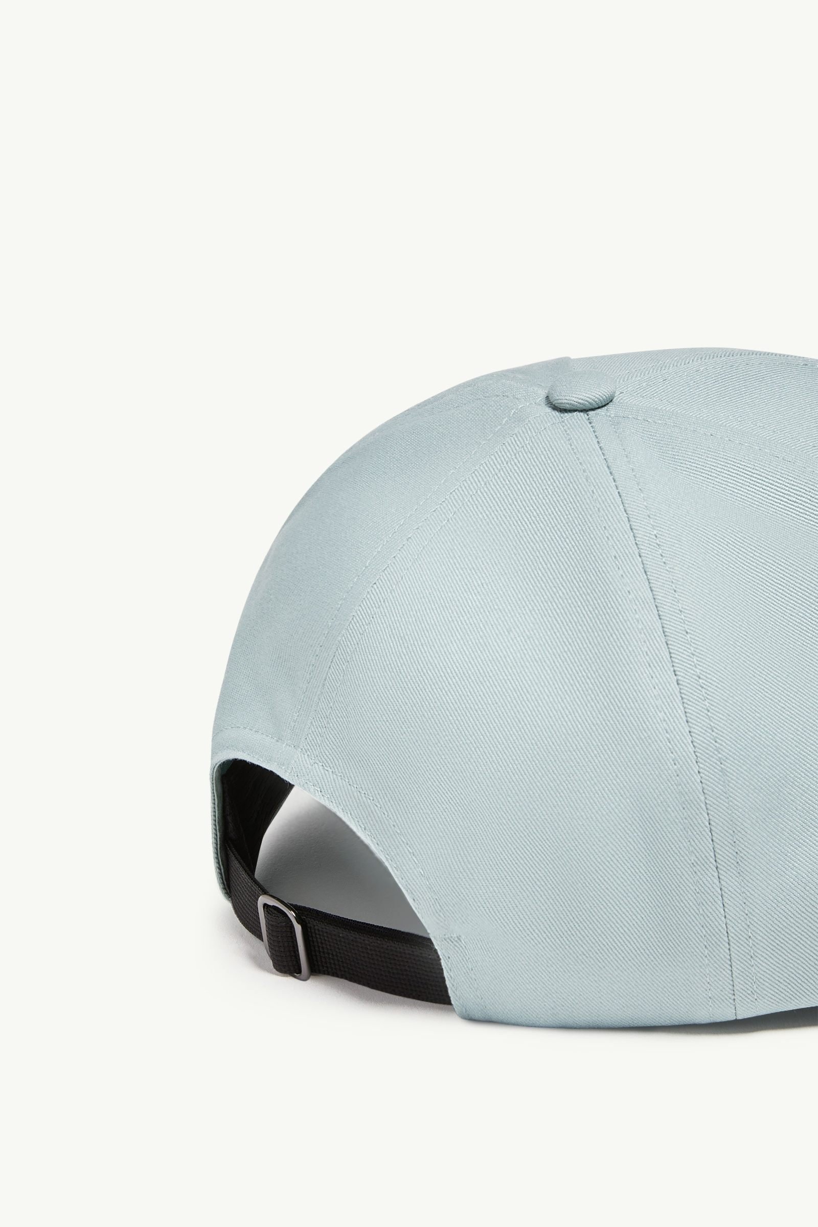 Cotton Gabardine Baseball Cap - 图片 4
