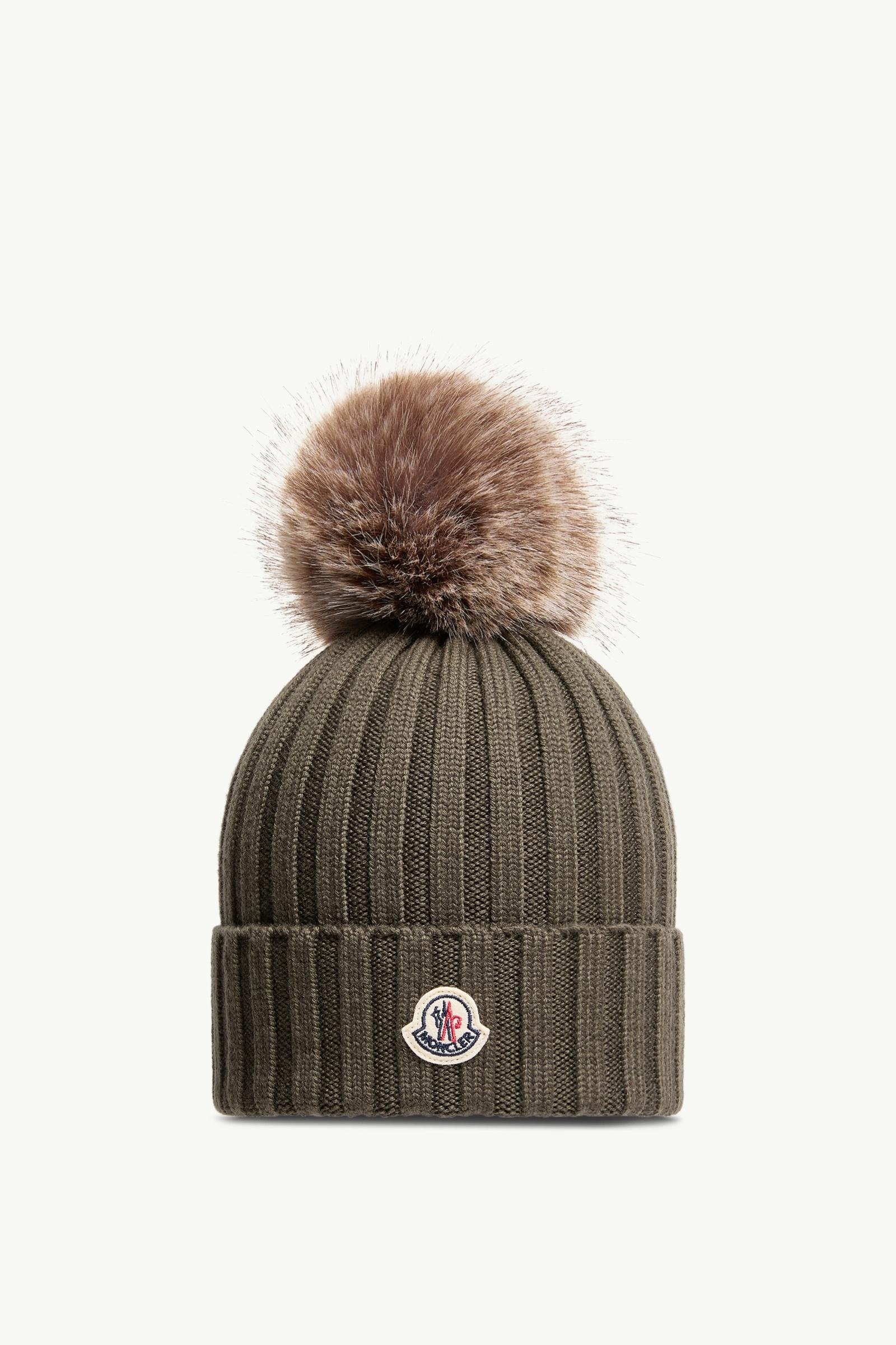 Wool Beanie with Pom Pom