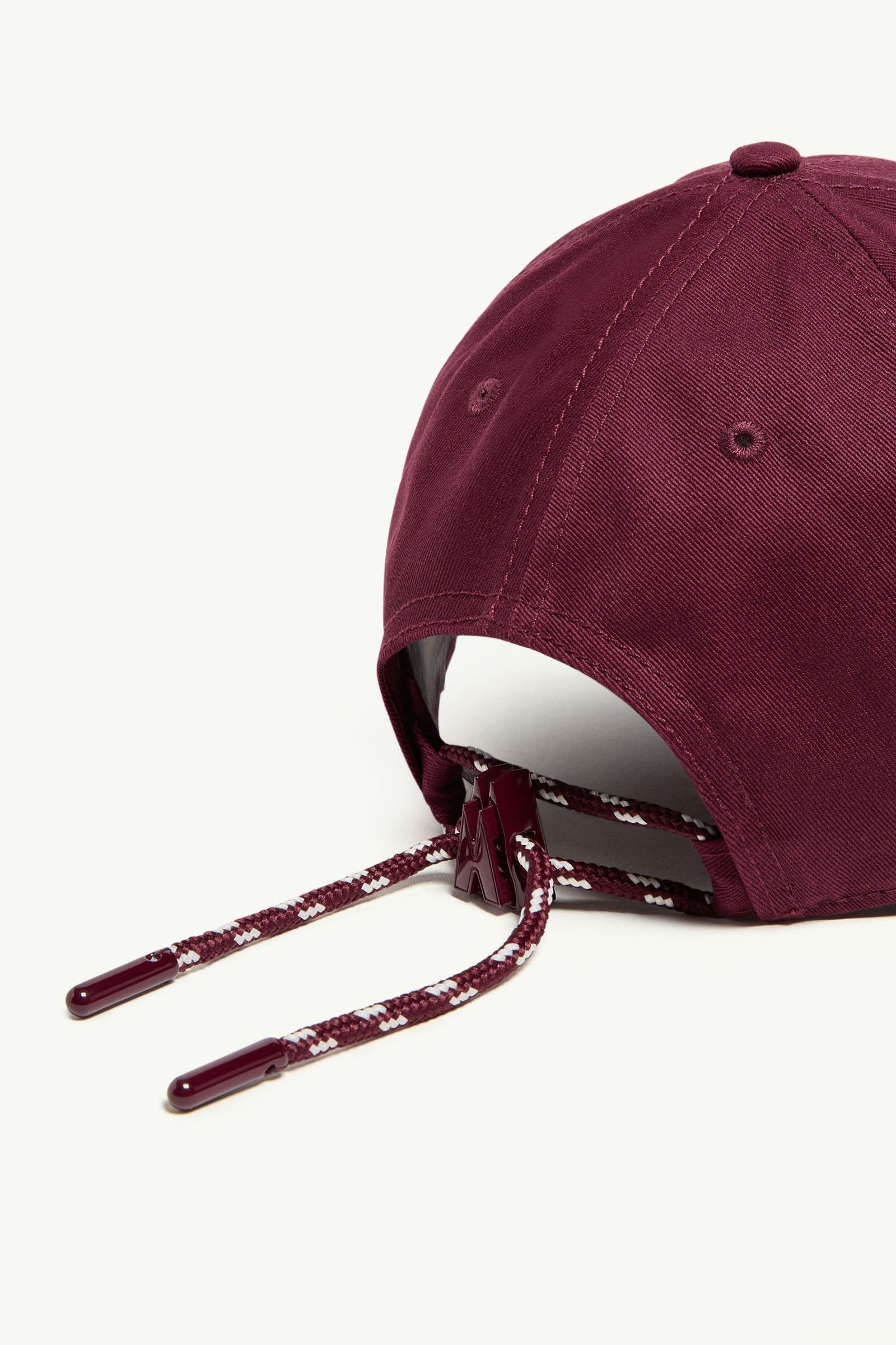 Logo Cotton Gabardine Baseball Cap - 图片 4
