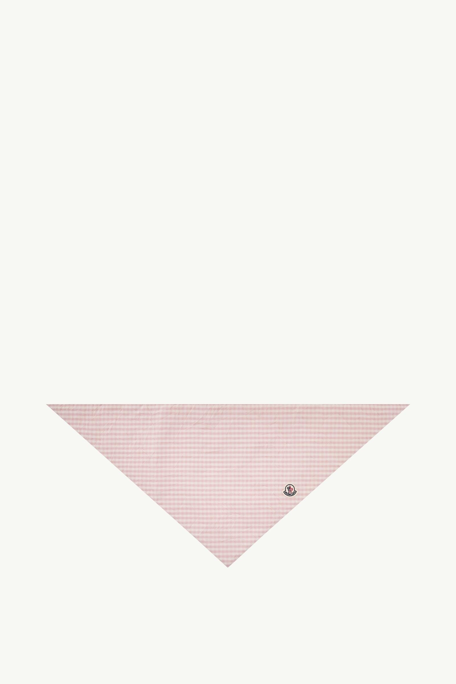 Padded Cotton Blend Vichy Scarf