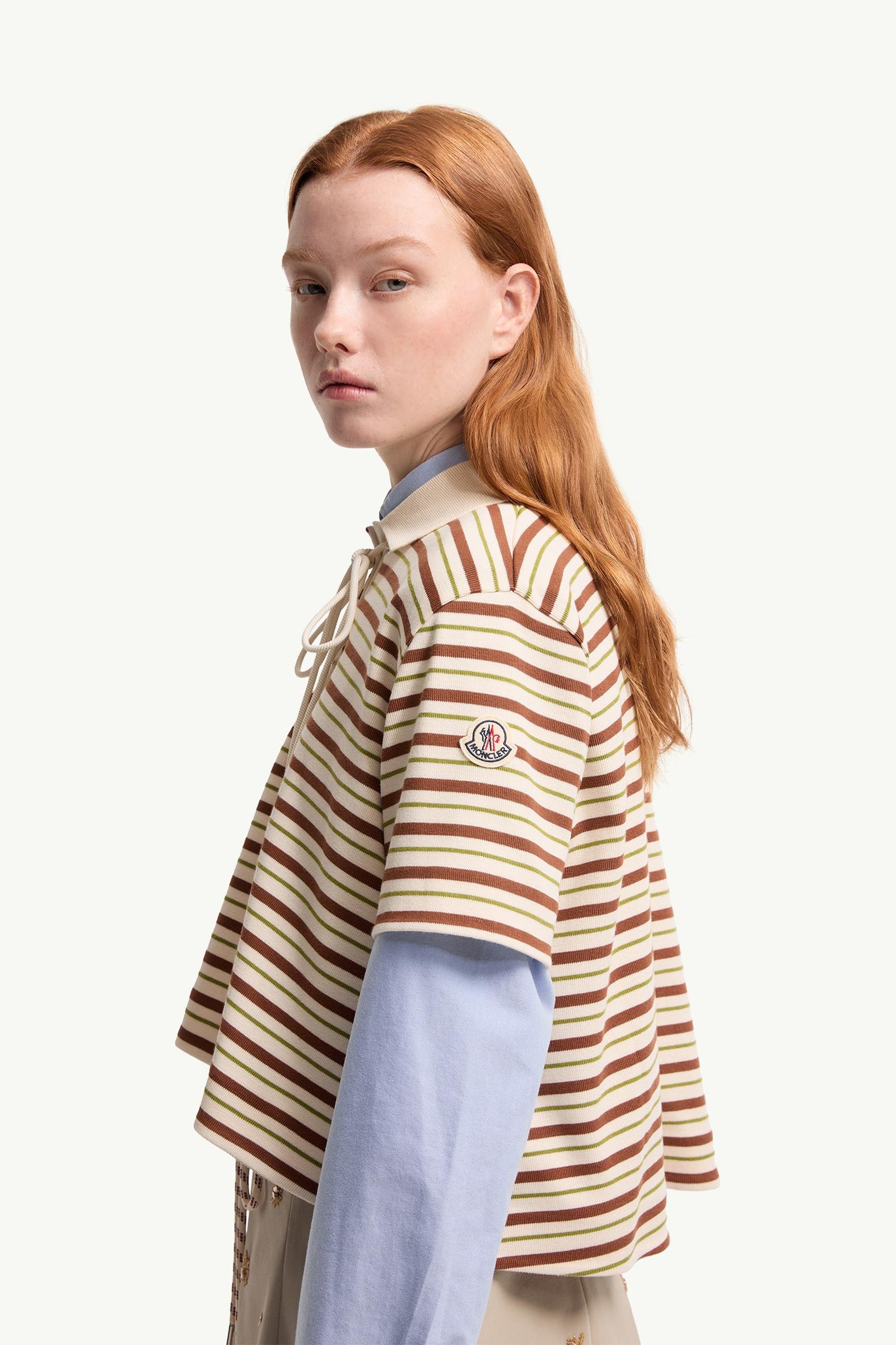 Alternative view of Striped Cotton Polo Shirt