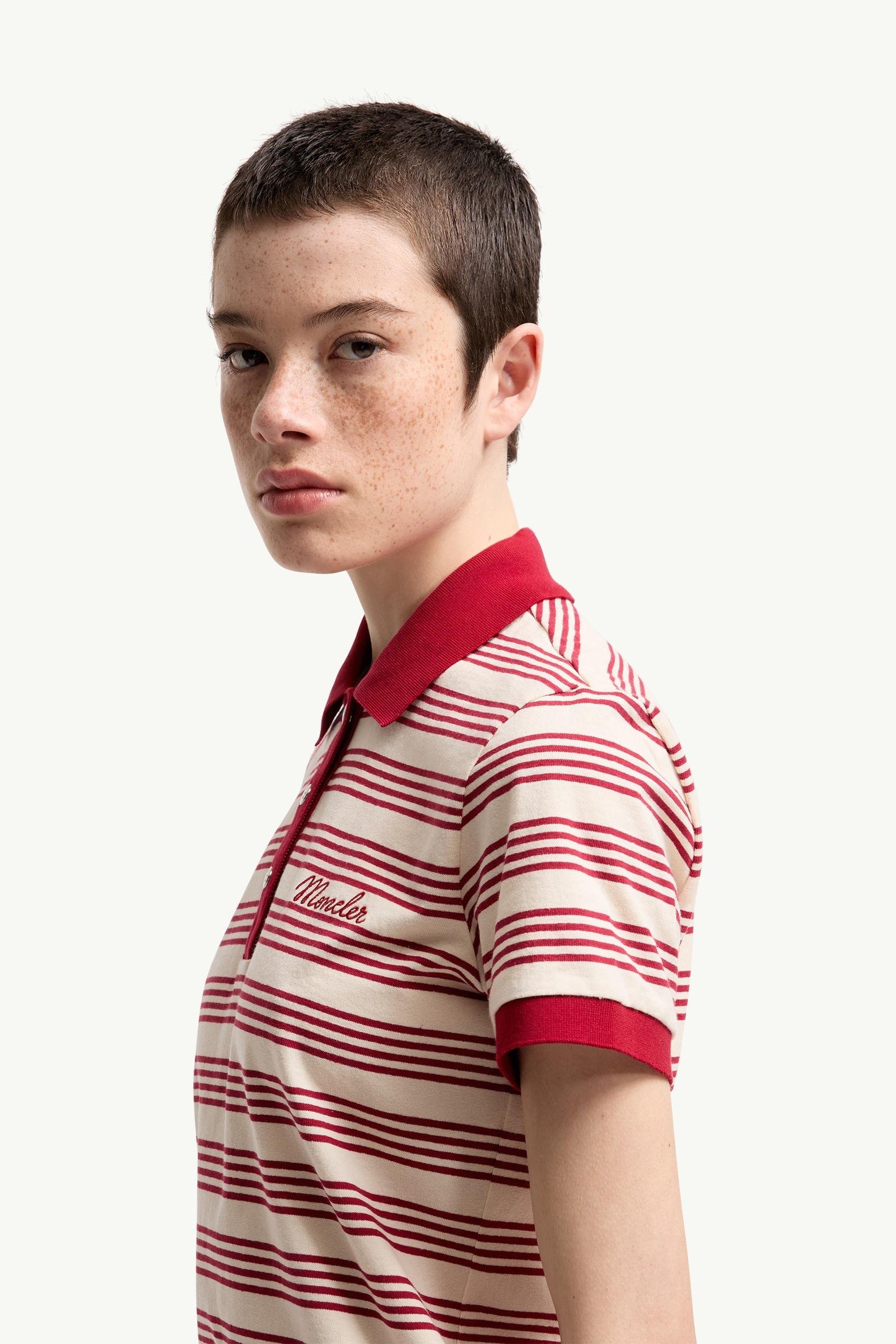 Alternative view of Striped Cotton Polo Shirt