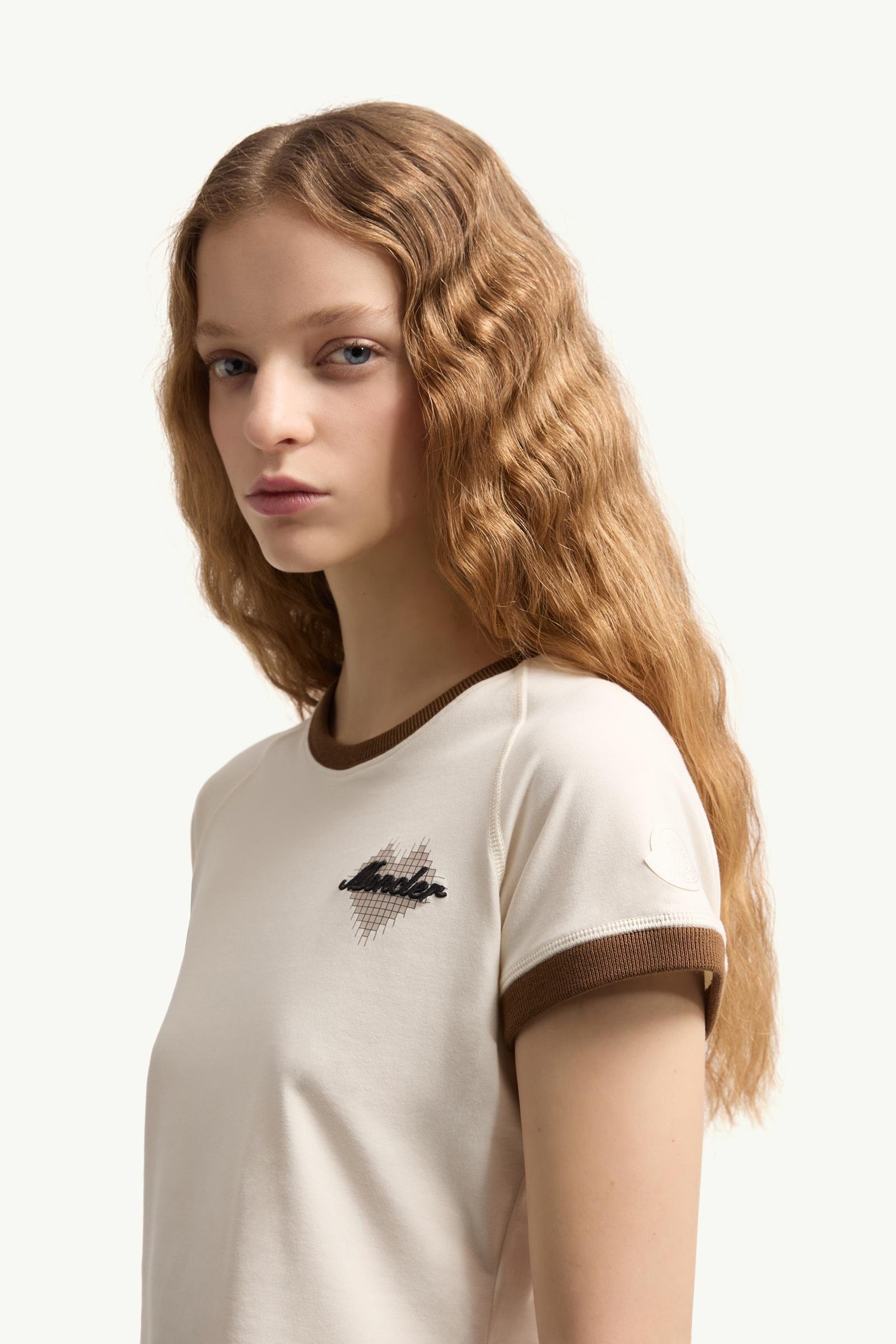 Alternative view of Heart Logo Cotton T-Shirt