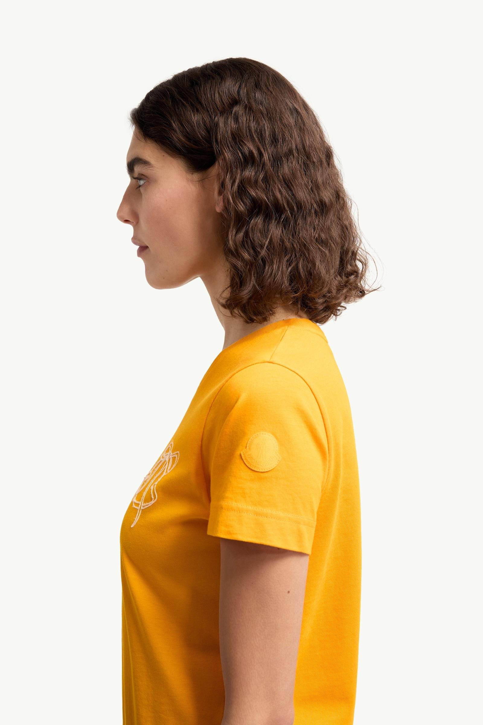 Alternative view of Embroidered Logo Cotton T-Shirt