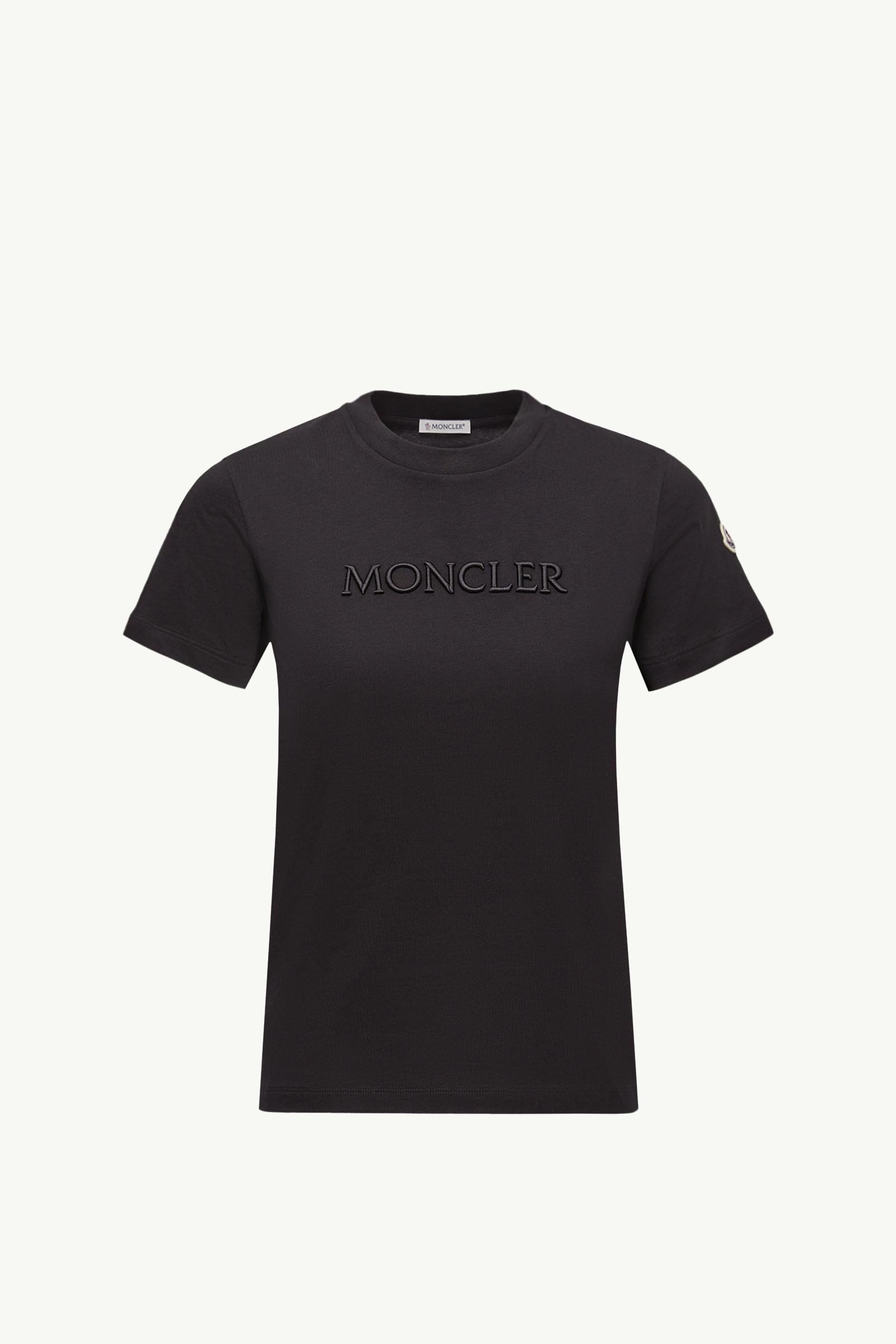 Embroidered Tonal Logo Cotton T-Shirt - 图片 3