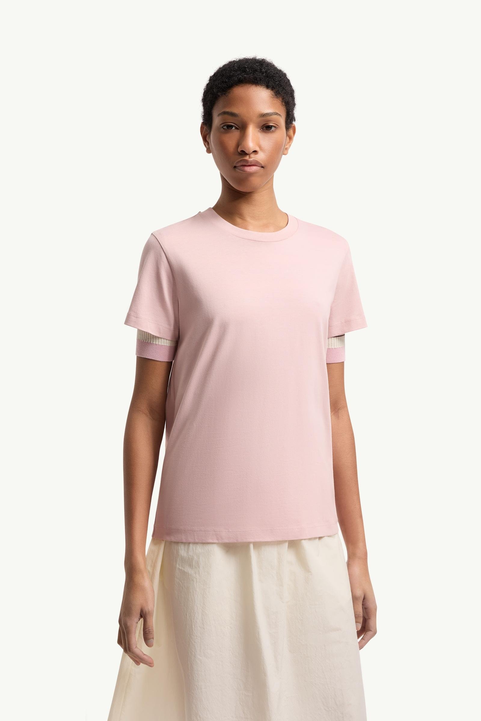 Embroidered Logo Cotton T-Shirt - 图片 4