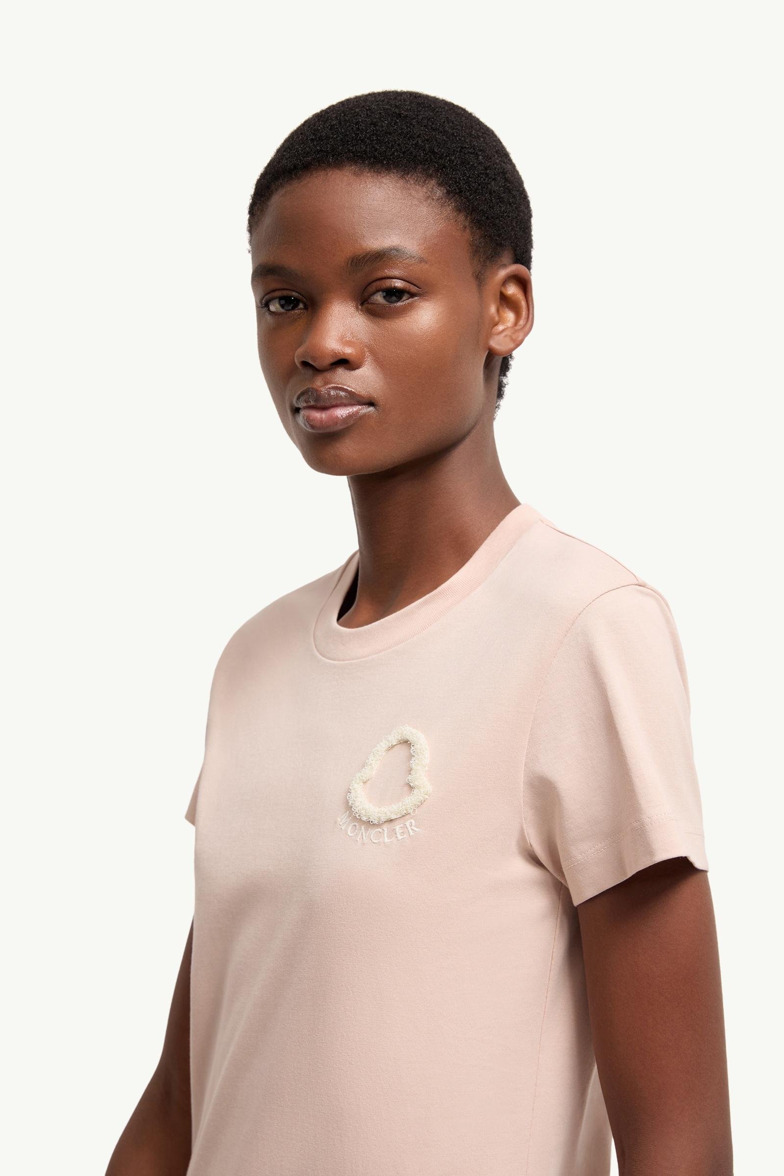 Alternative view of Embroidered Logo Cotton T-Shirt