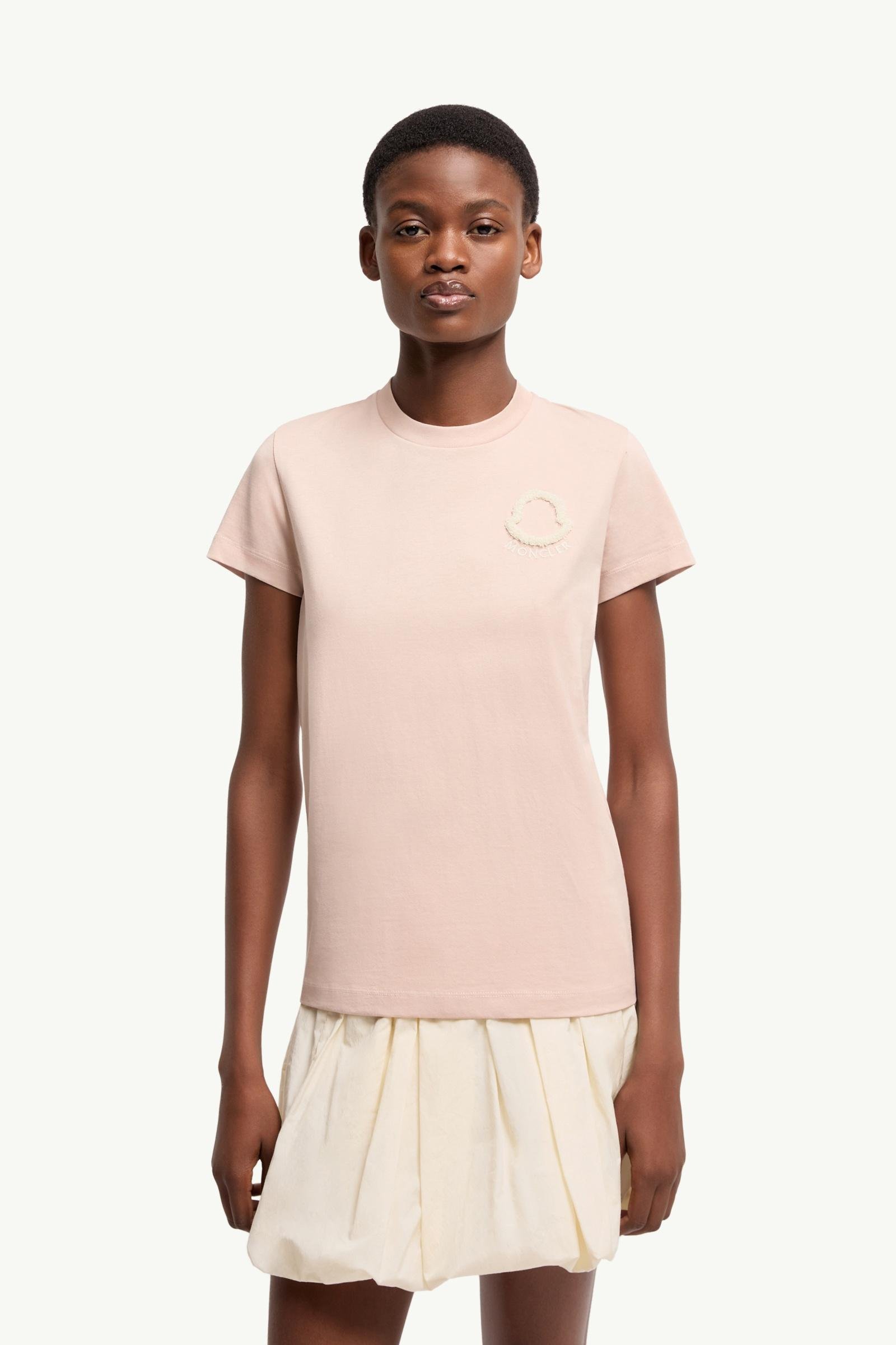 Embroidered Logo Cotton T-Shirt - 图片 4