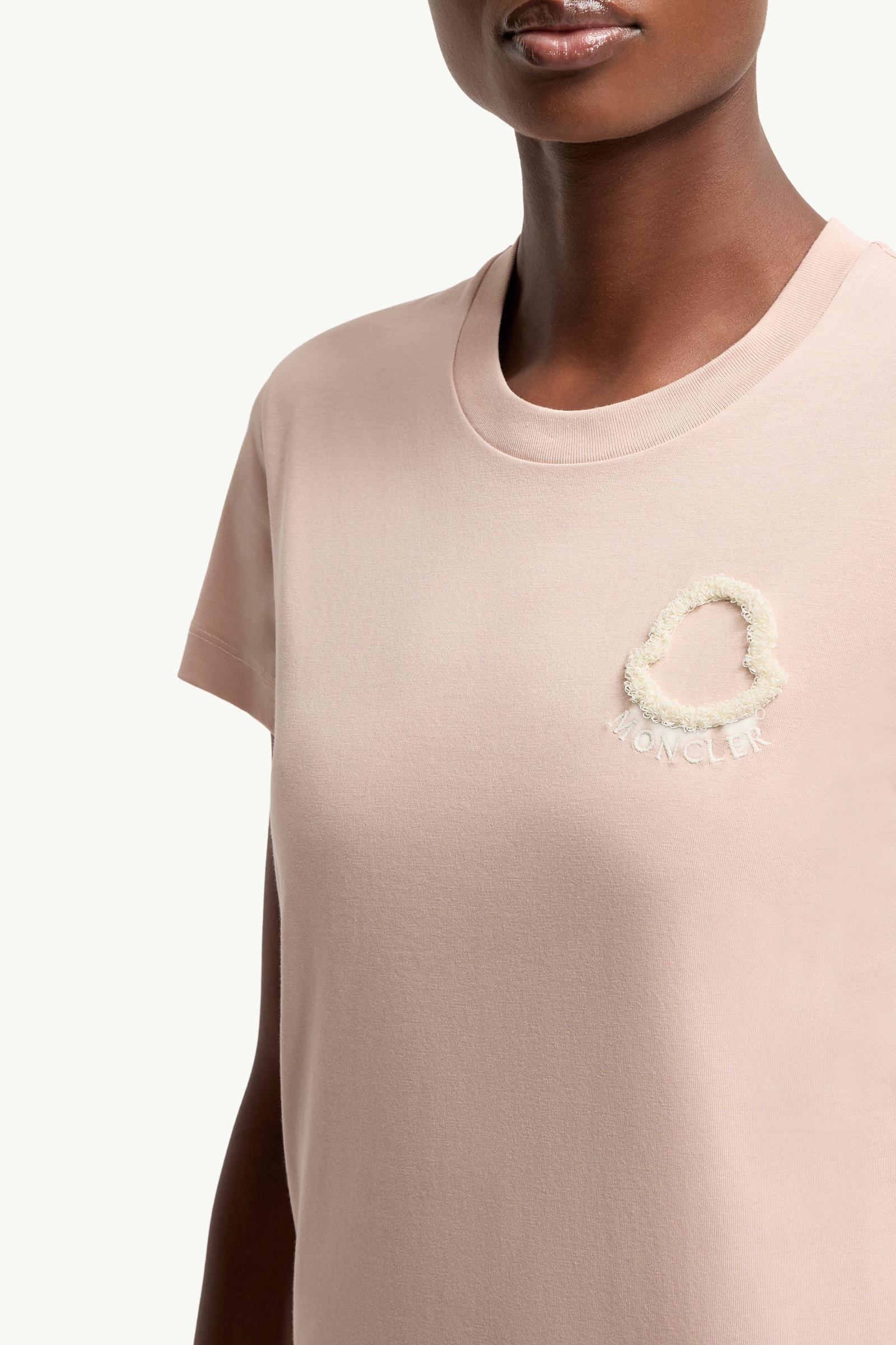 Embroidered Logo Cotton T-Shirt - 图片 6