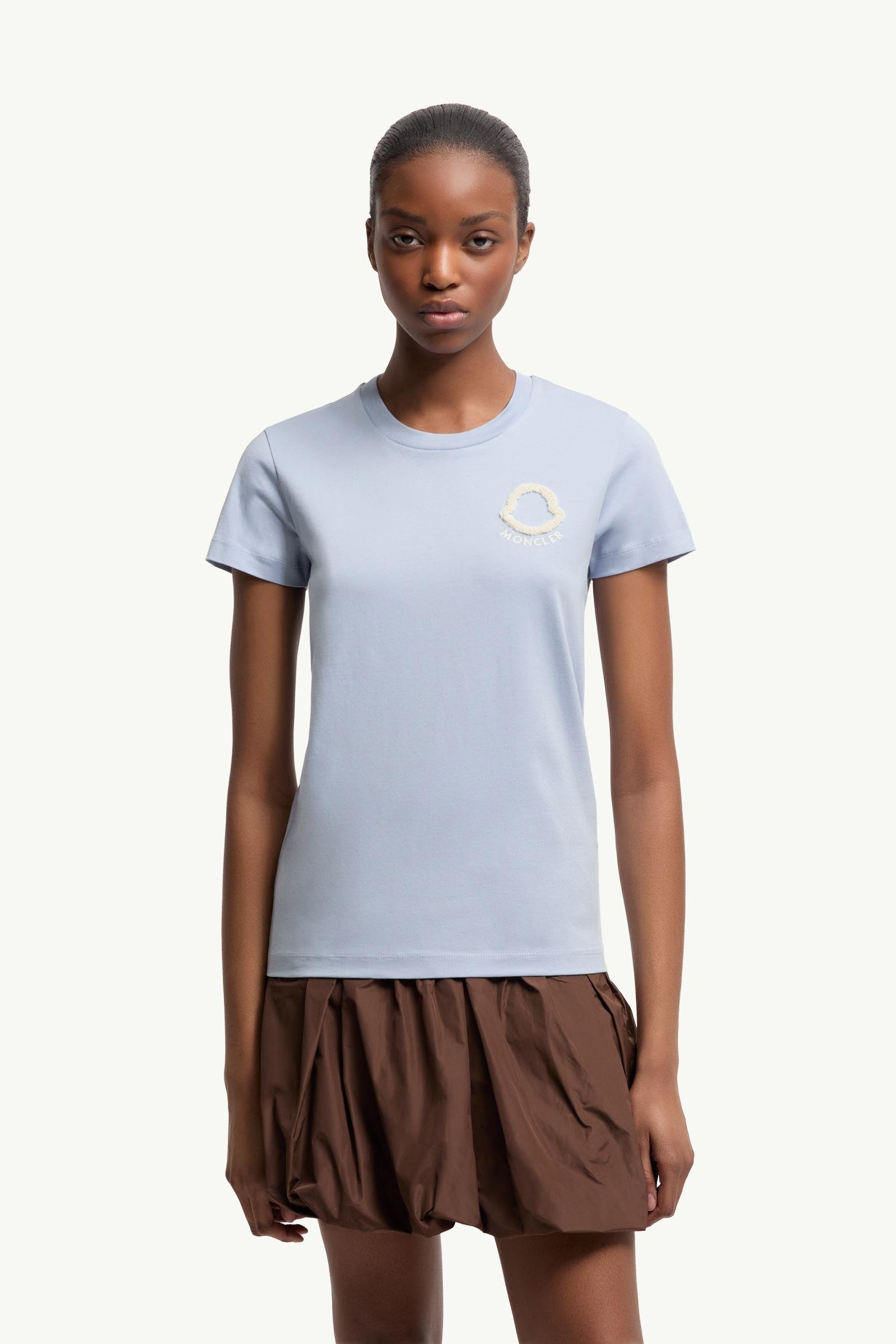 Embroidered Logo Cotton T-Shirt - 图片 4