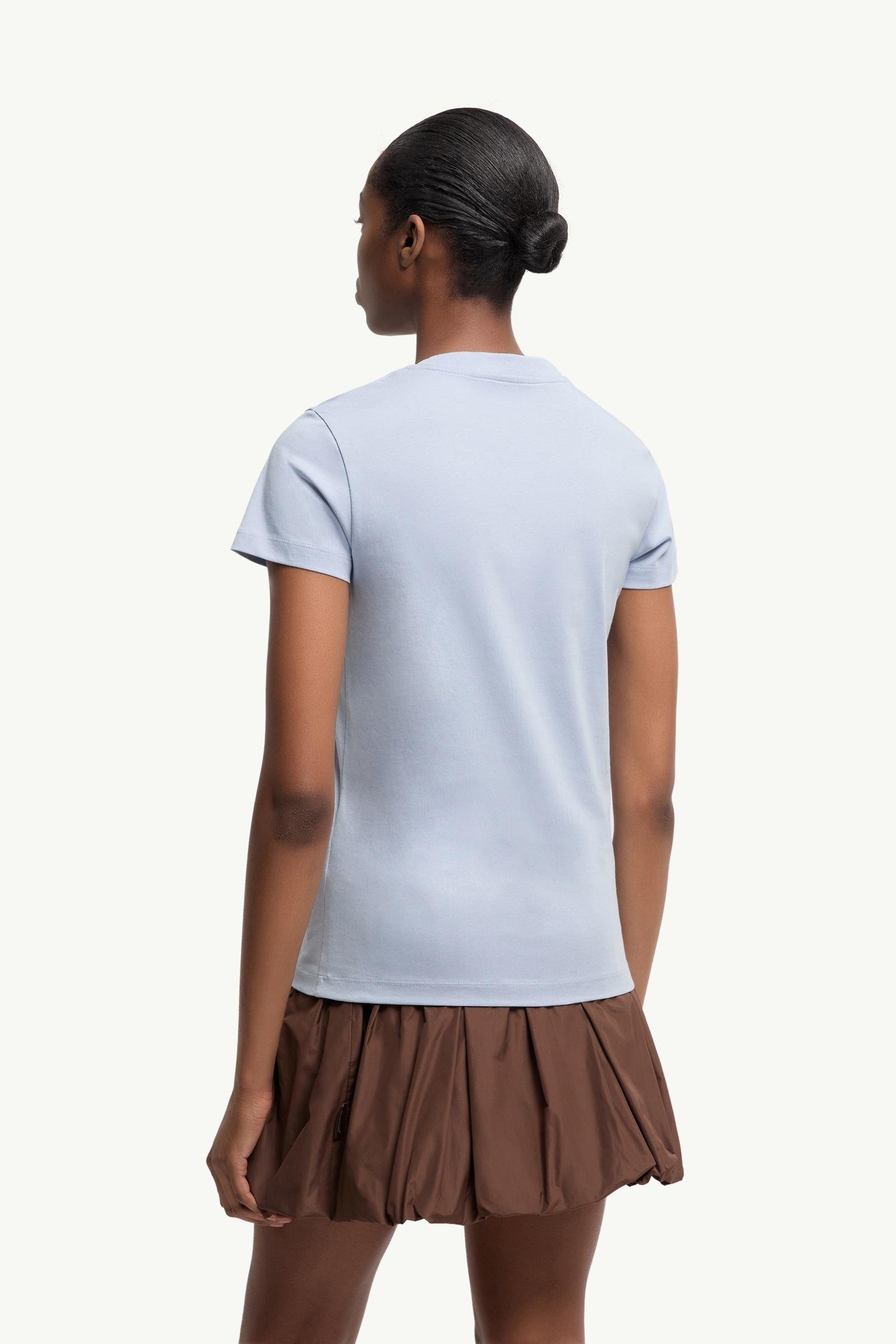 Embroidered Logo Cotton T-Shirt - 图片 5