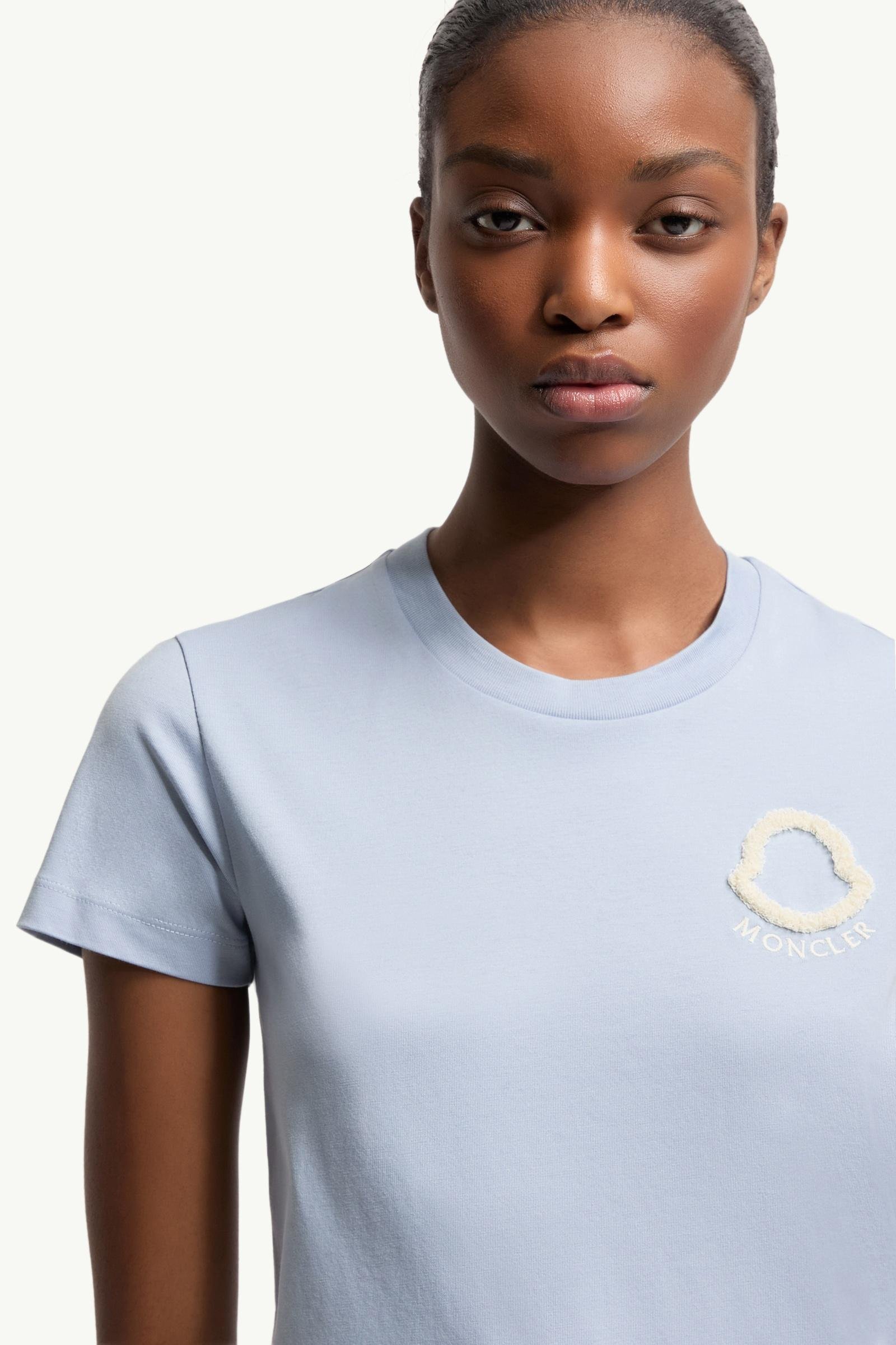 Embroidered Logo Cotton T-Shirt - 图片 6