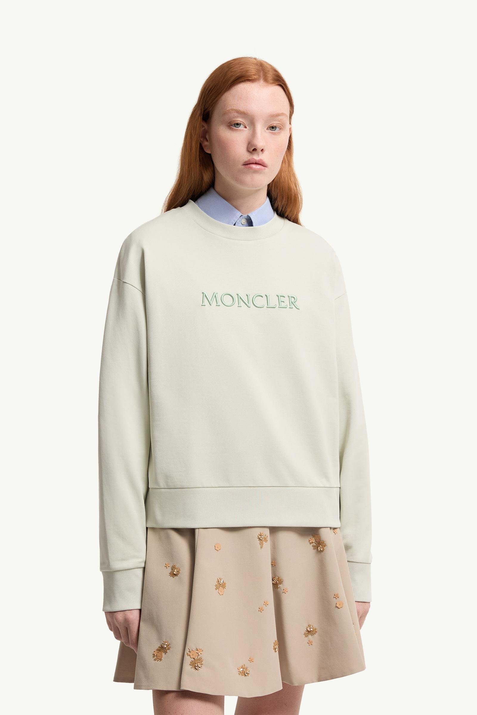 Embroidered Logo Cotton Sweatshirt - 图片 4
