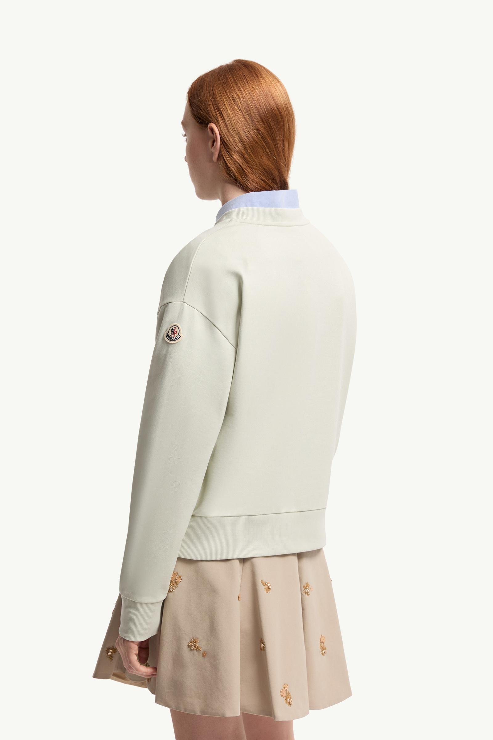 Embroidered Logo Cotton Sweatshirt - 图片 5