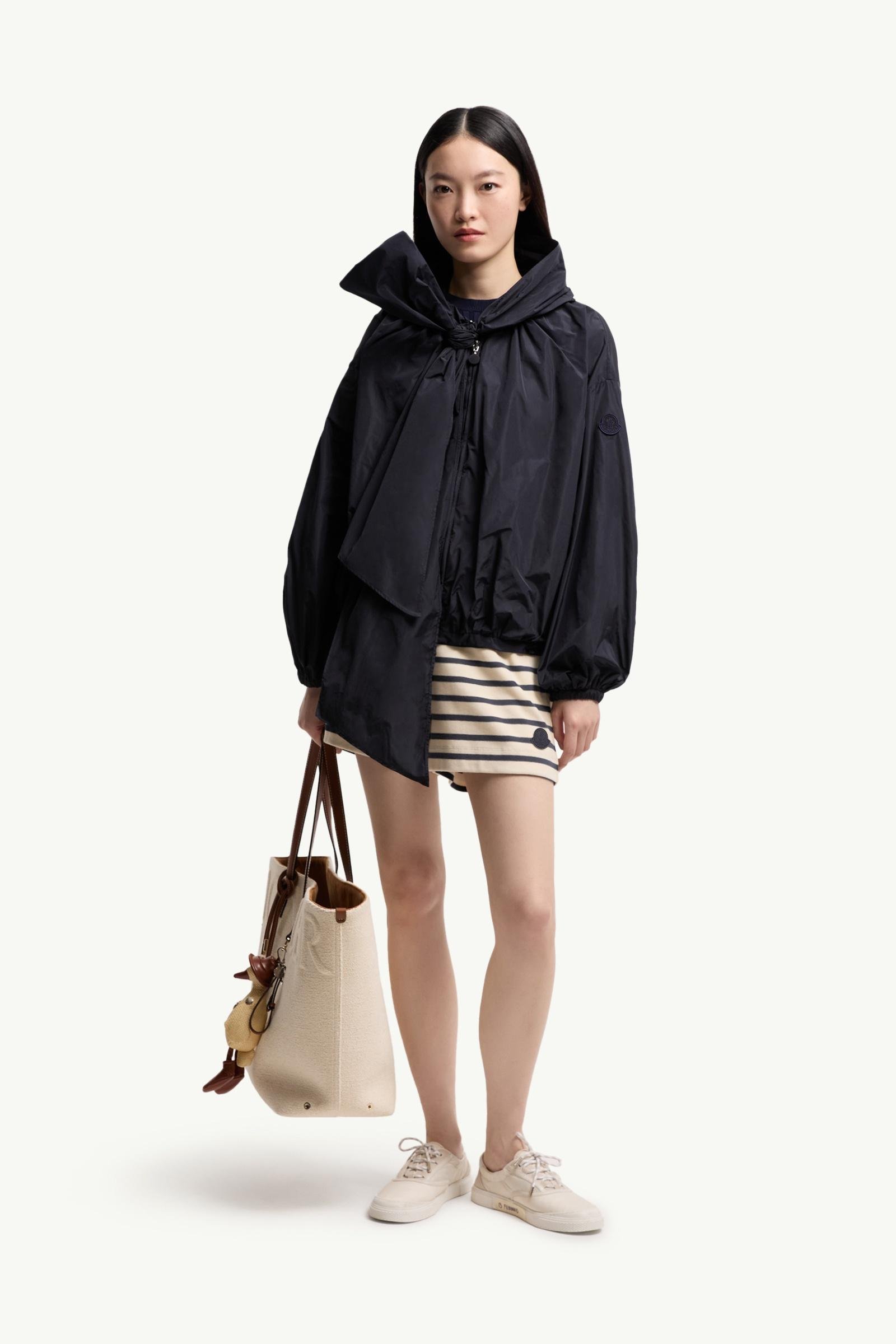 Striped Cotton Shorts