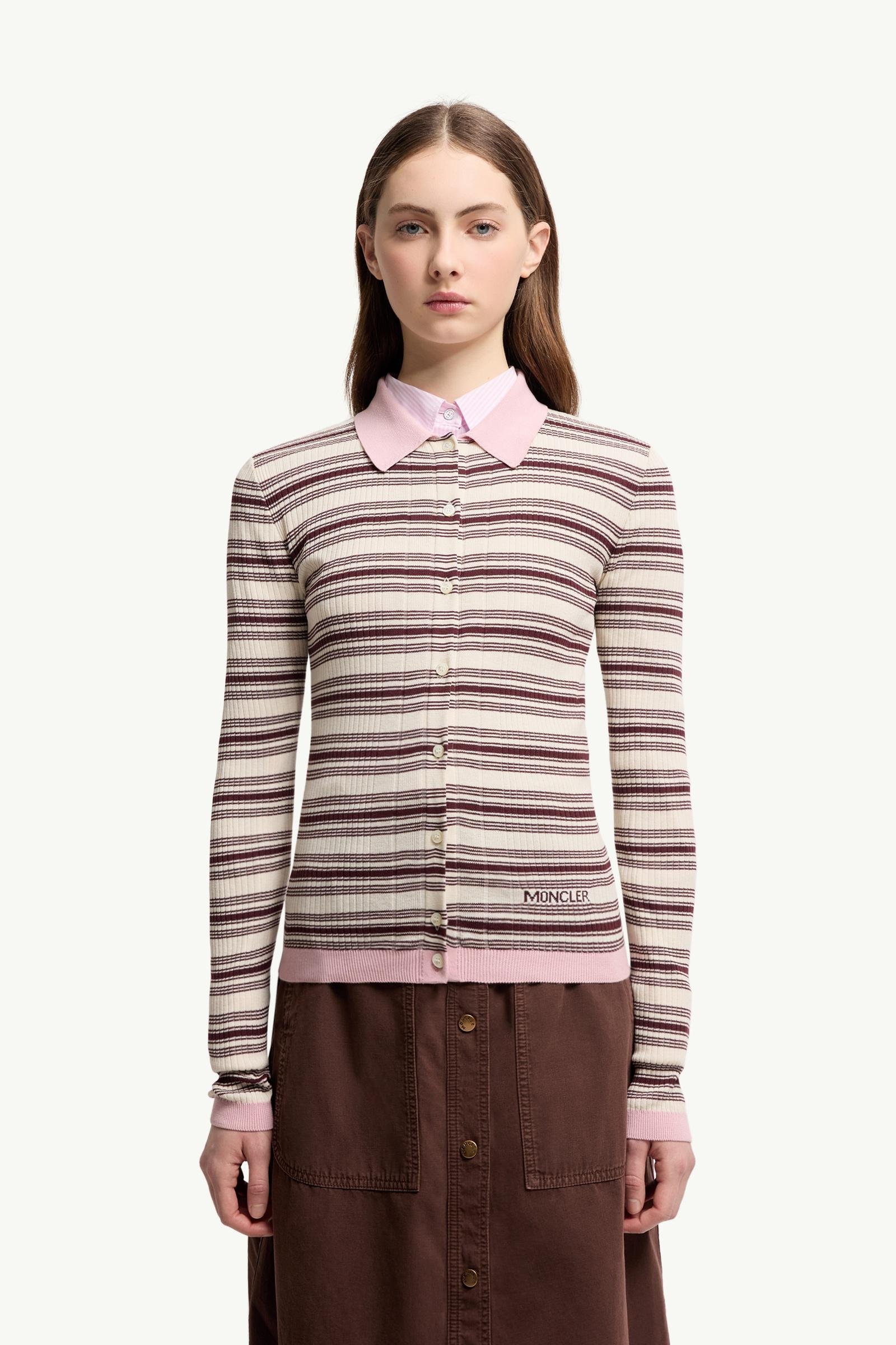 Cotton Crêpe Polo Shirt - 图片 4